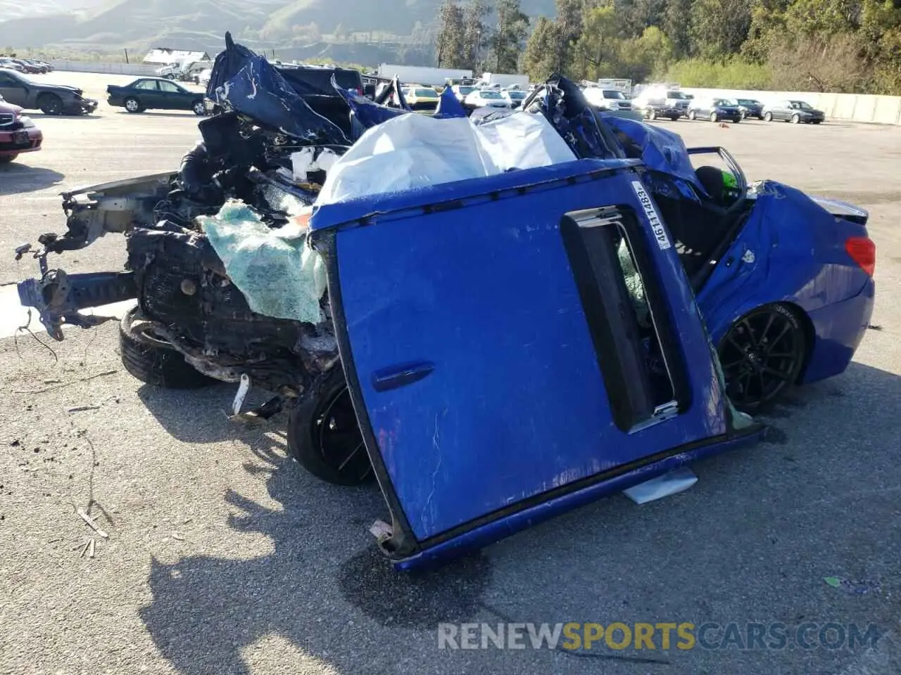 1 Photograph of a damaged car JF1VA1C65L9821741 SUBARU WRX 2020
