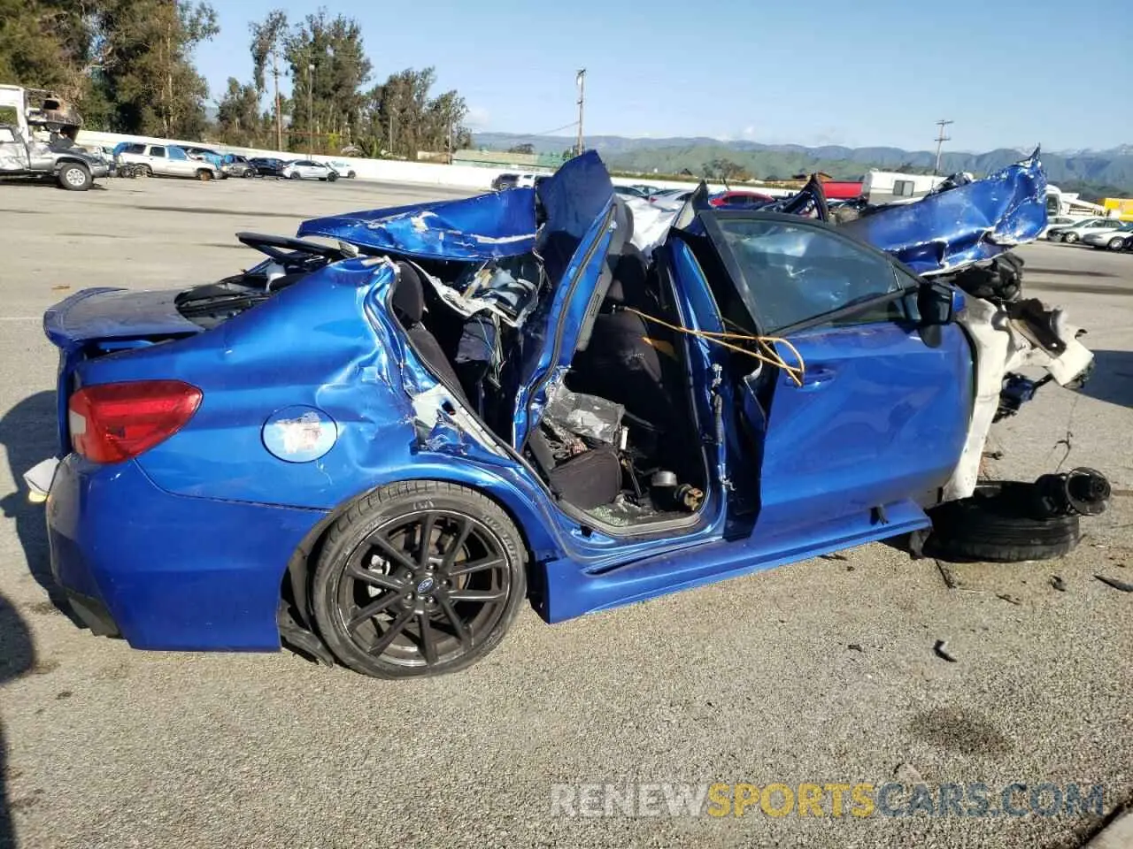 3 Photograph of a damaged car JF1VA1C65L9821741 SUBARU WRX 2020