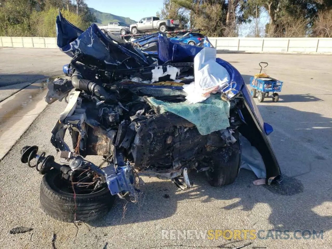 5 Photograph of a damaged car JF1VA1C65L9821741 SUBARU WRX 2020