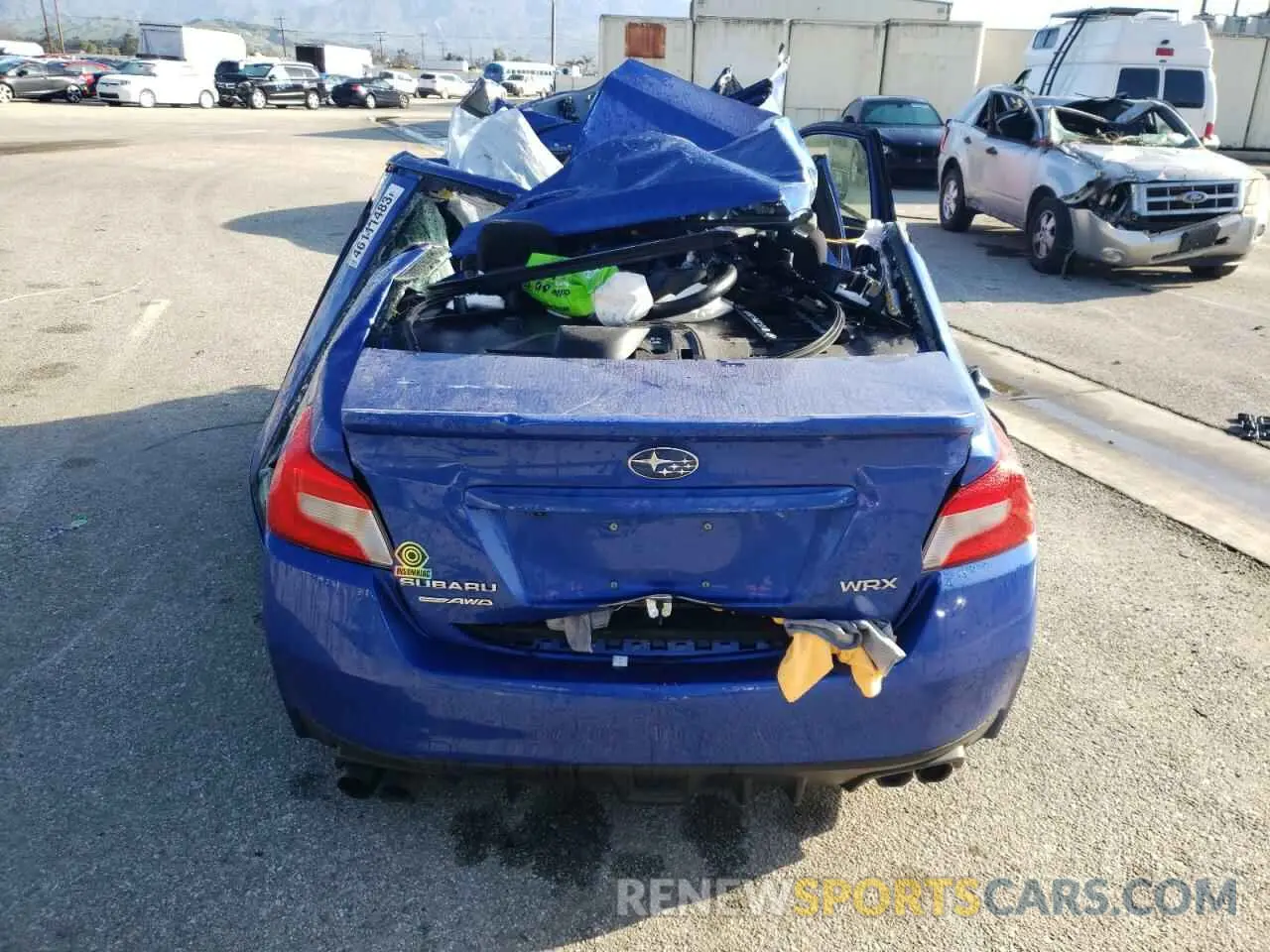 6 Photograph of a damaged car JF1VA1C65L9821741 SUBARU WRX 2020
