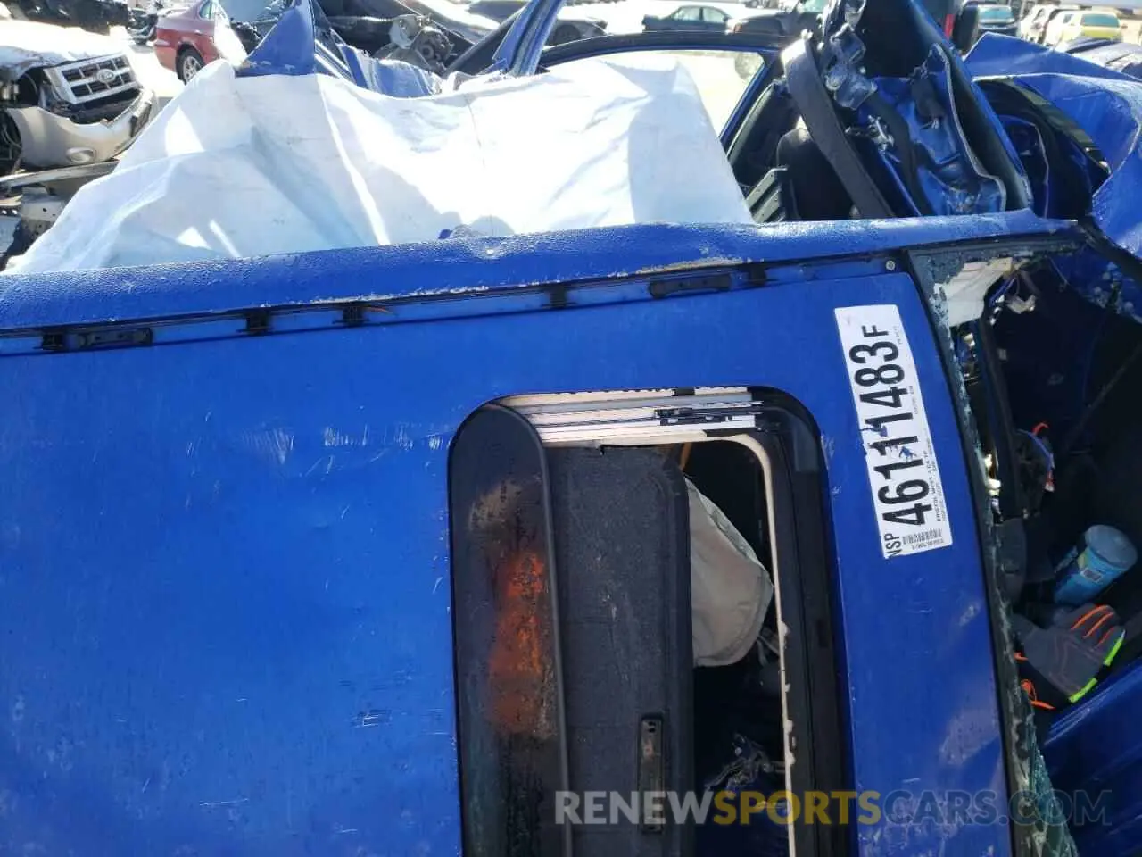 7 Photograph of a damaged car JF1VA1C65L9821741 SUBARU WRX 2020
