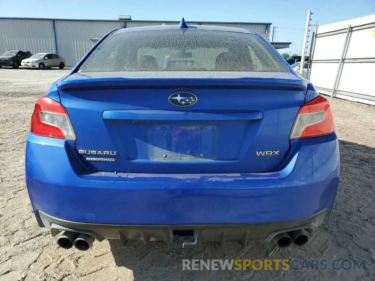 6 Photograph of a damaged car JF1VA1C65L9825384 SUBARU WRX 2020