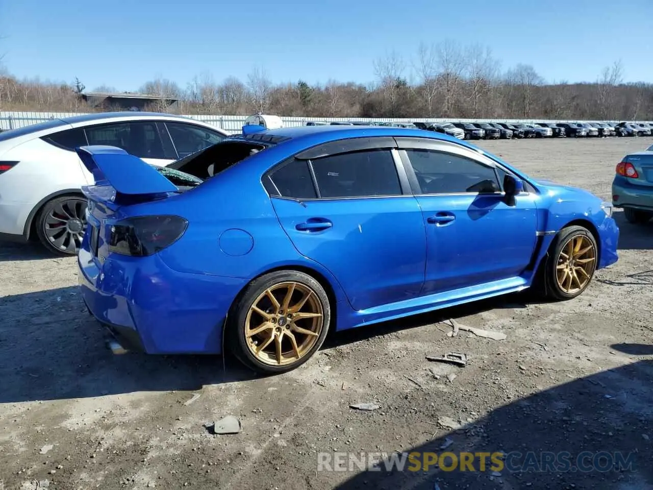 3 Photograph of a damaged car JF1VA1C69L9807695 SUBARU WRX 2020