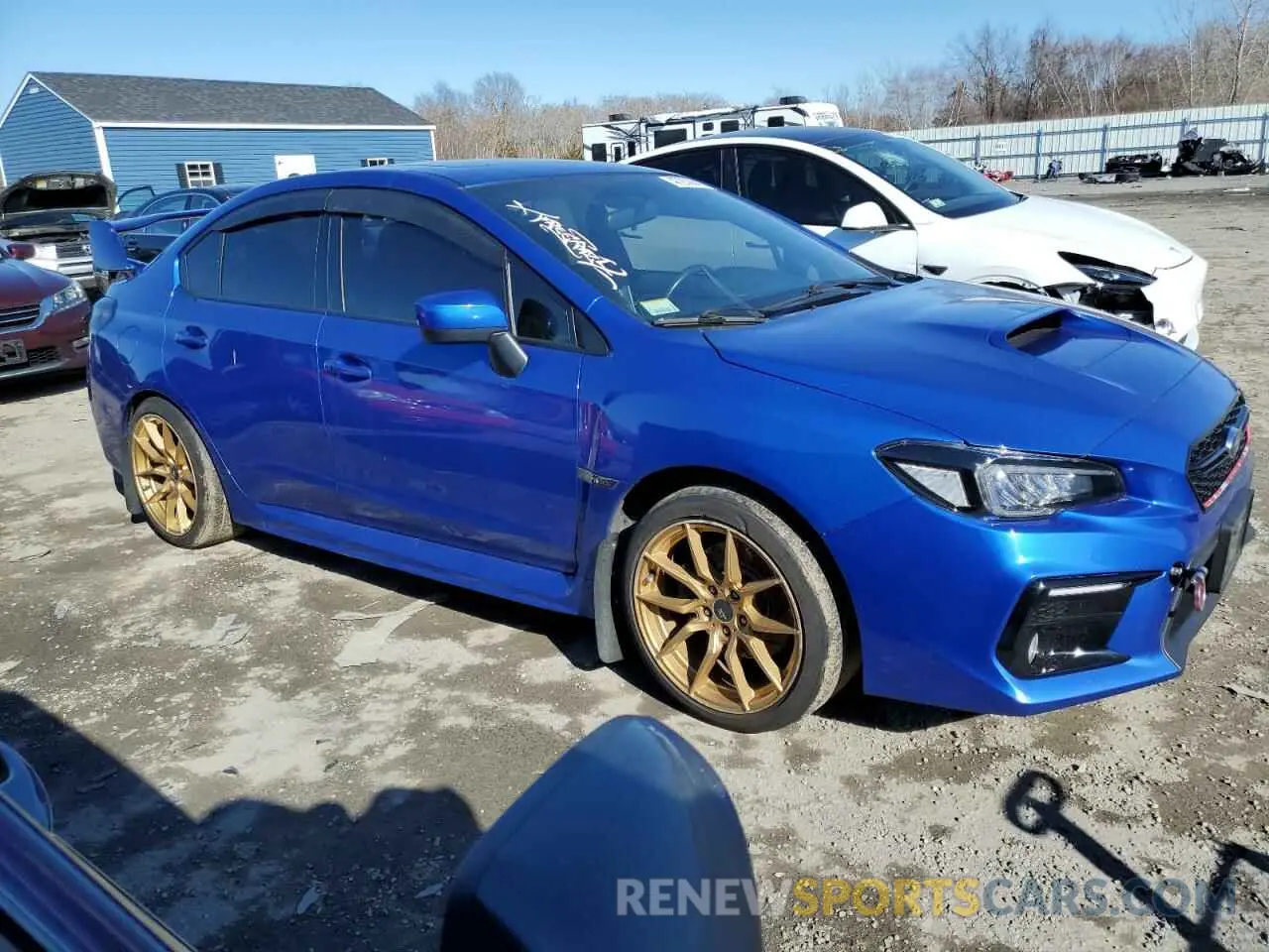 4 Photograph of a damaged car JF1VA1C69L9807695 SUBARU WRX 2020