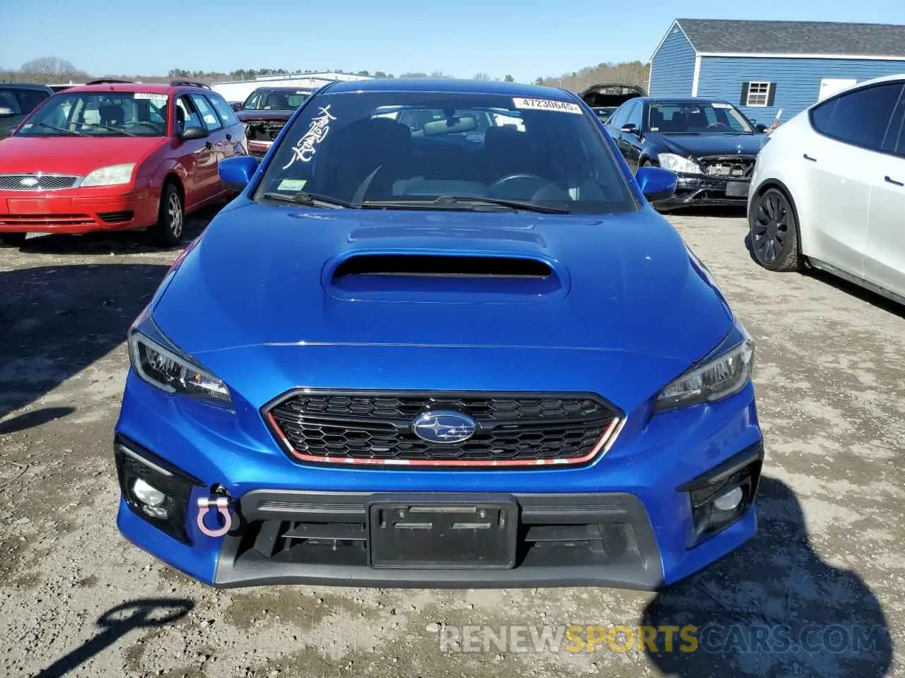 5 Photograph of a damaged car JF1VA1C69L9807695 SUBARU WRX 2020