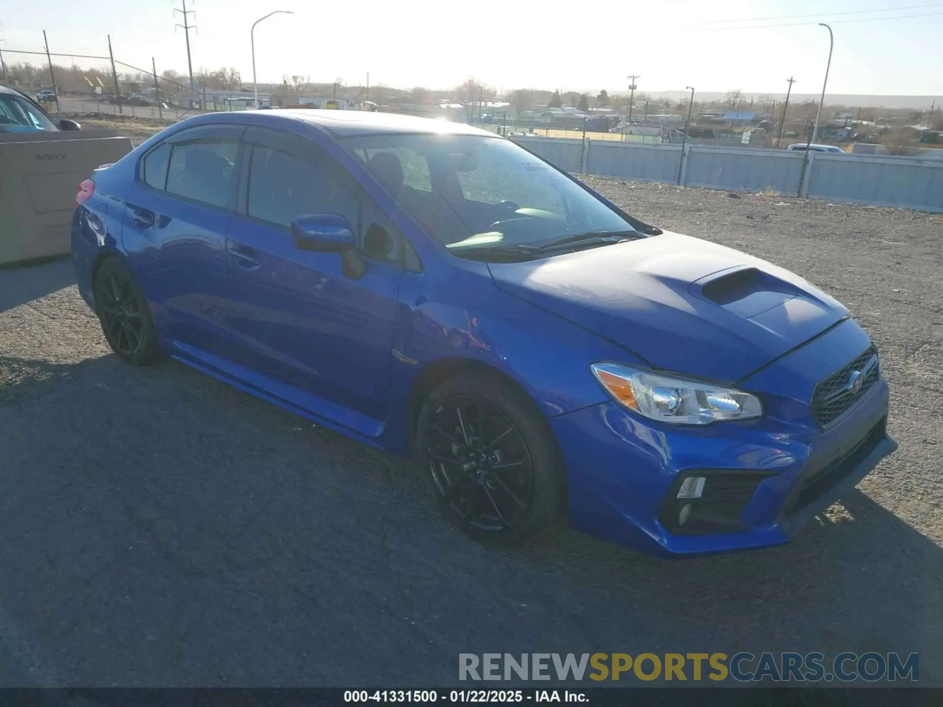 1 Photograph of a damaged car JF1VA1F64L8817276 SUBARU WRX 2020
