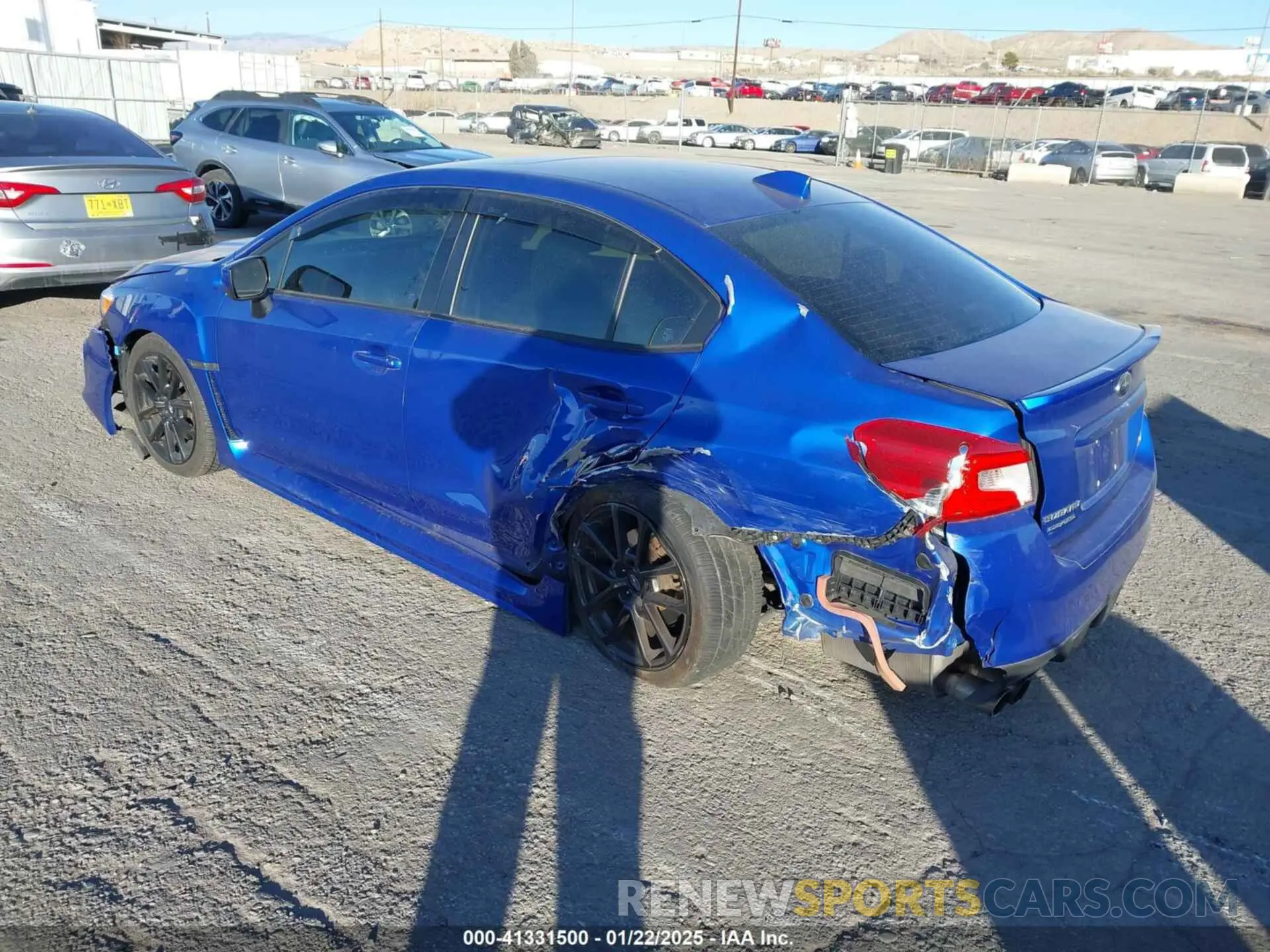 3 Photograph of a damaged car JF1VA1F64L8817276 SUBARU WRX 2020