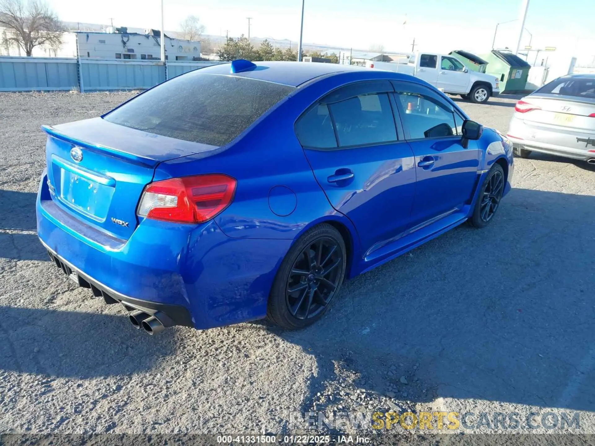 4 Photograph of a damaged car JF1VA1F64L8817276 SUBARU WRX 2020