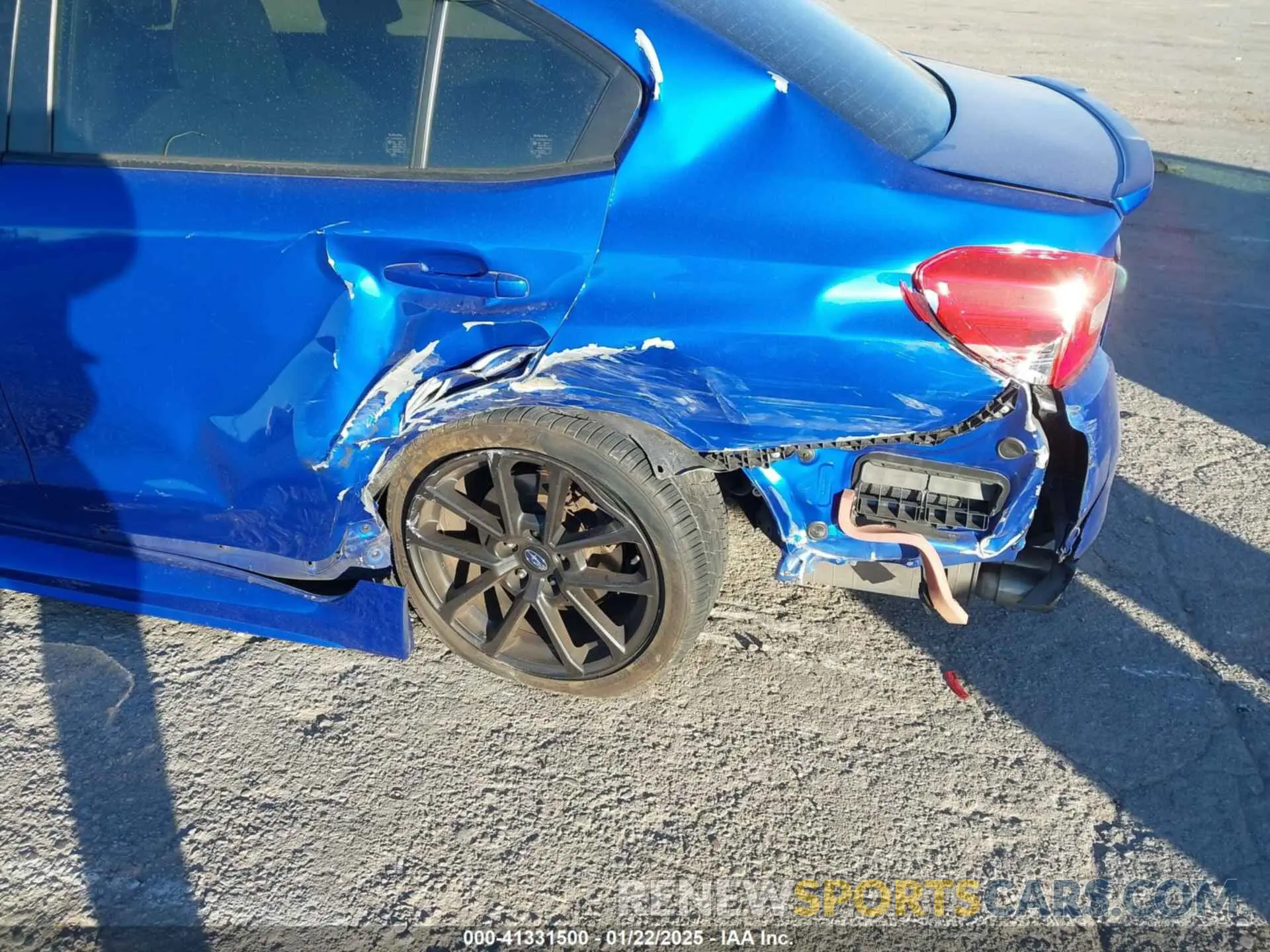 6 Photograph of a damaged car JF1VA1F64L8817276 SUBARU WRX 2020