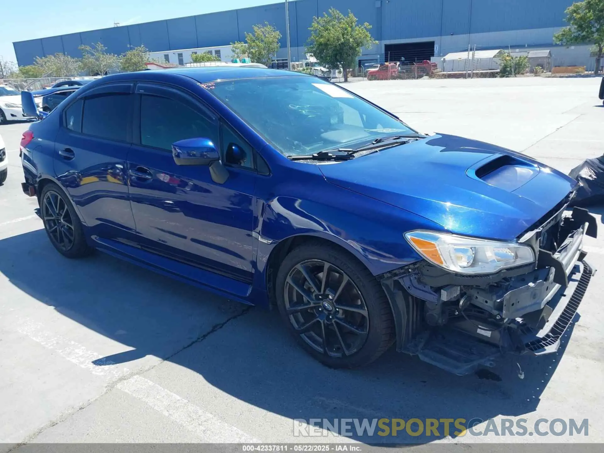 1 Photograph of a damaged car JF1VA1F66L8802018 SUBARU WRX 2020