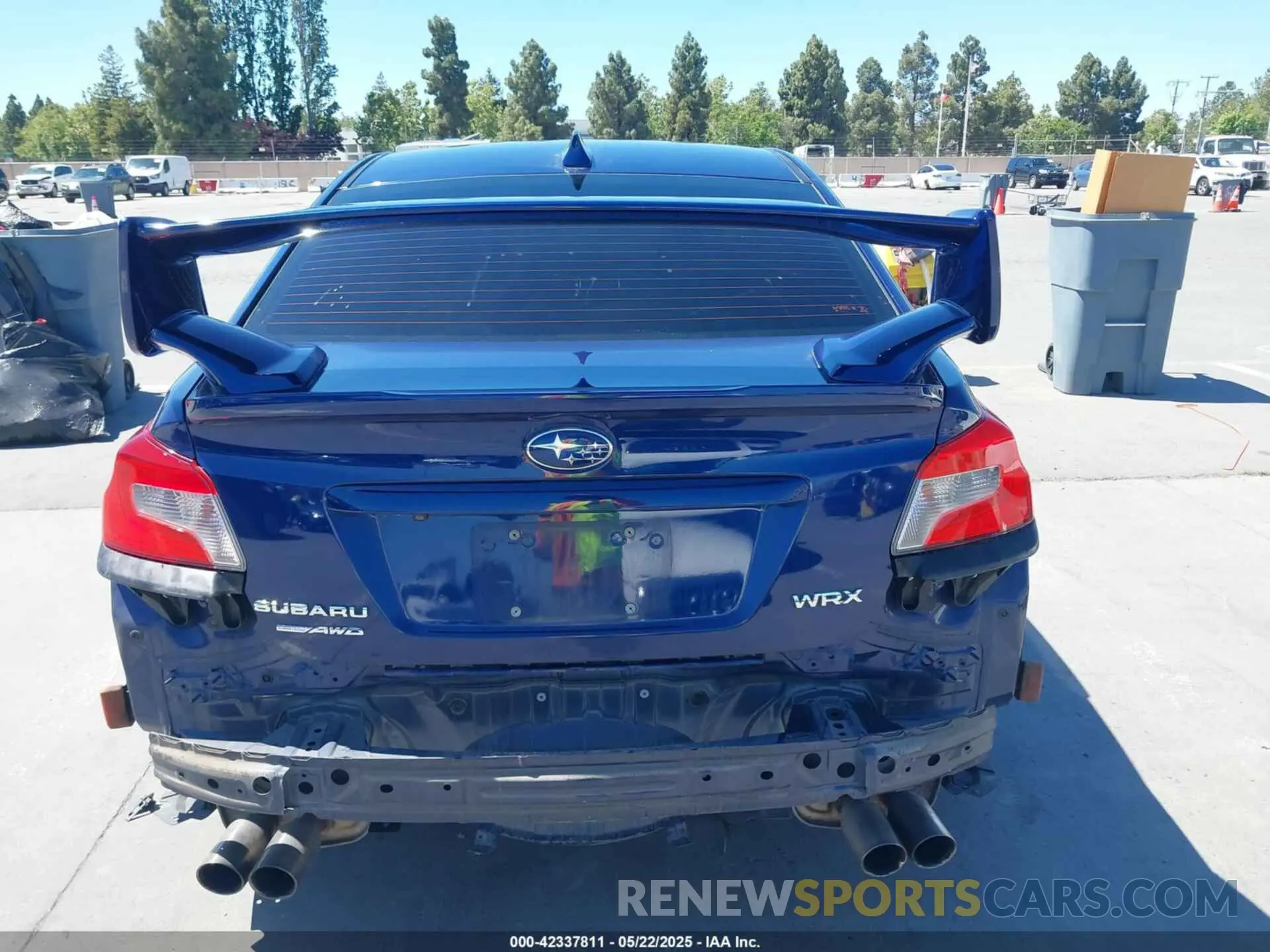 17 Photograph of a damaged car JF1VA1F66L8802018 SUBARU WRX 2020