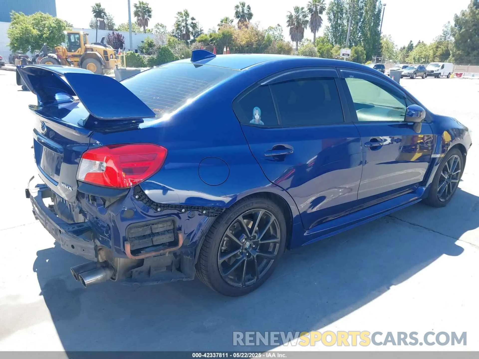 4 Photograph of a damaged car JF1VA1F66L8802018 SUBARU WRX 2020