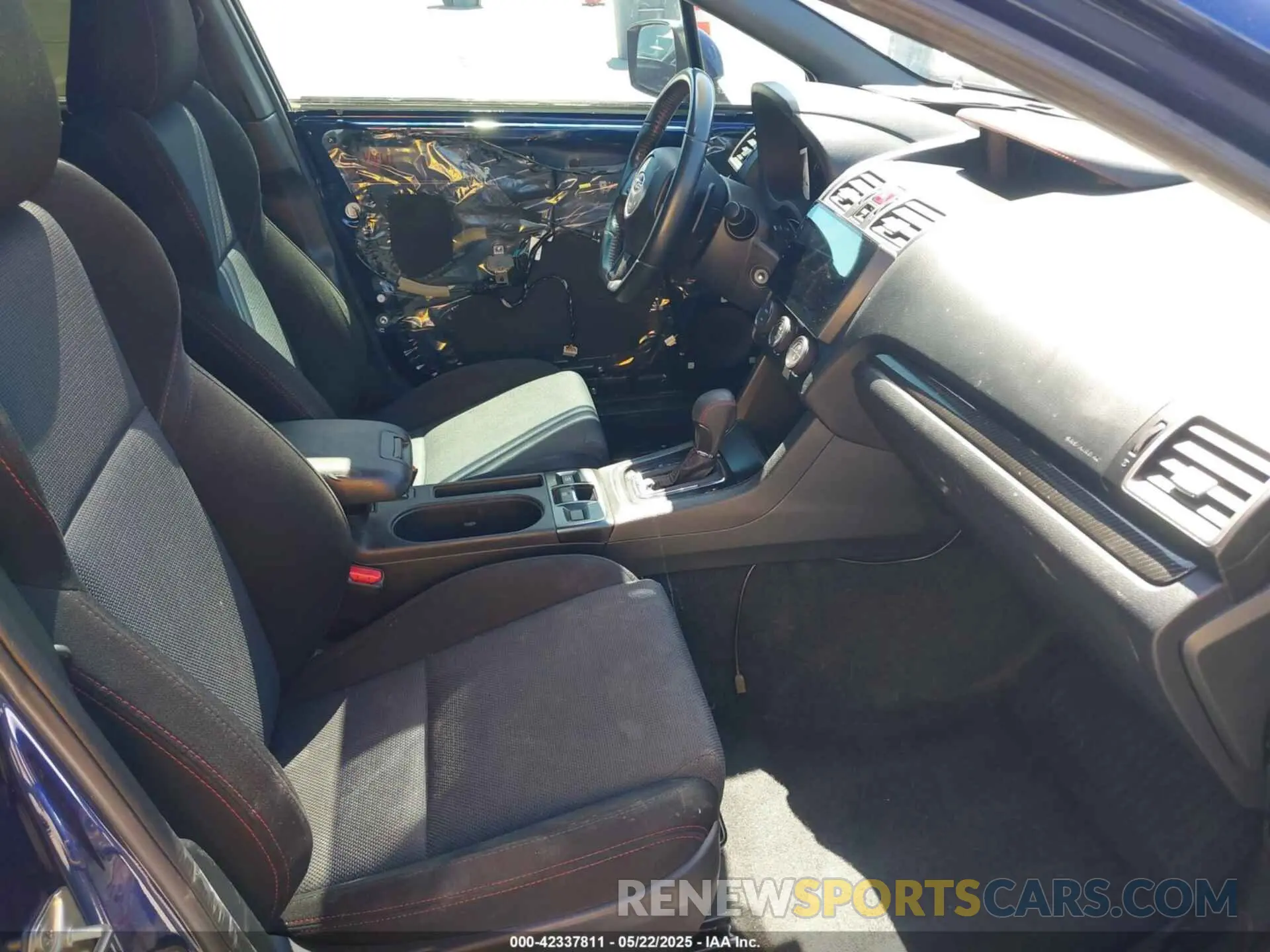 5 Photograph of a damaged car JF1VA1F66L8802018 SUBARU WRX 2020