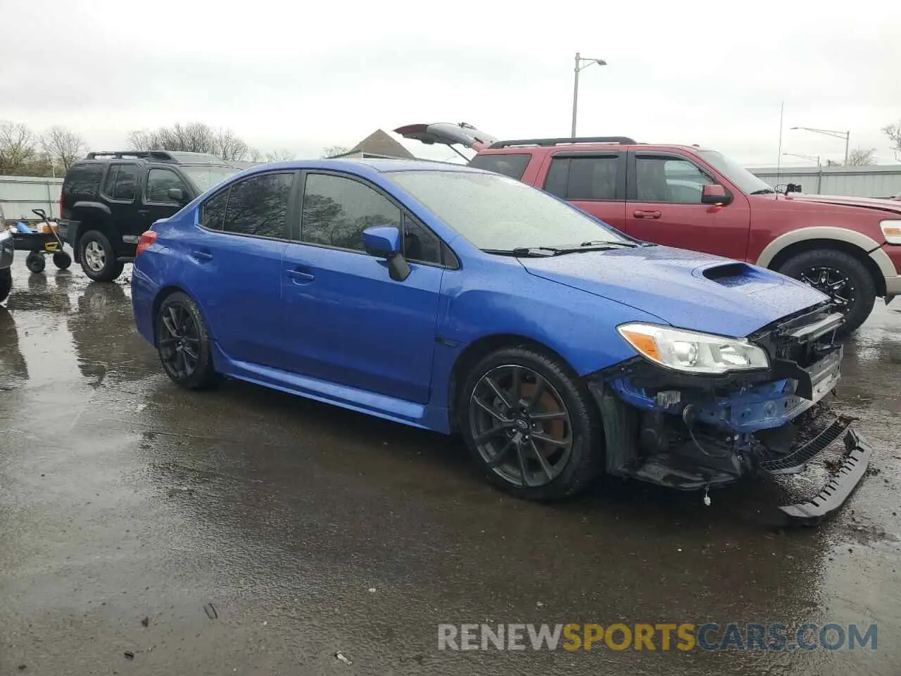 4 Photograph of a damaged car JF1VA1F69L8812946 SUBARU WRX 2020