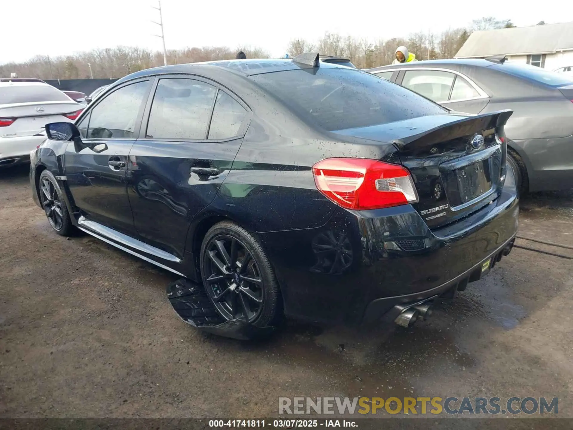 3 Photograph of a damaged car JF1VA1H61L9826962 SUBARU WRX 2020