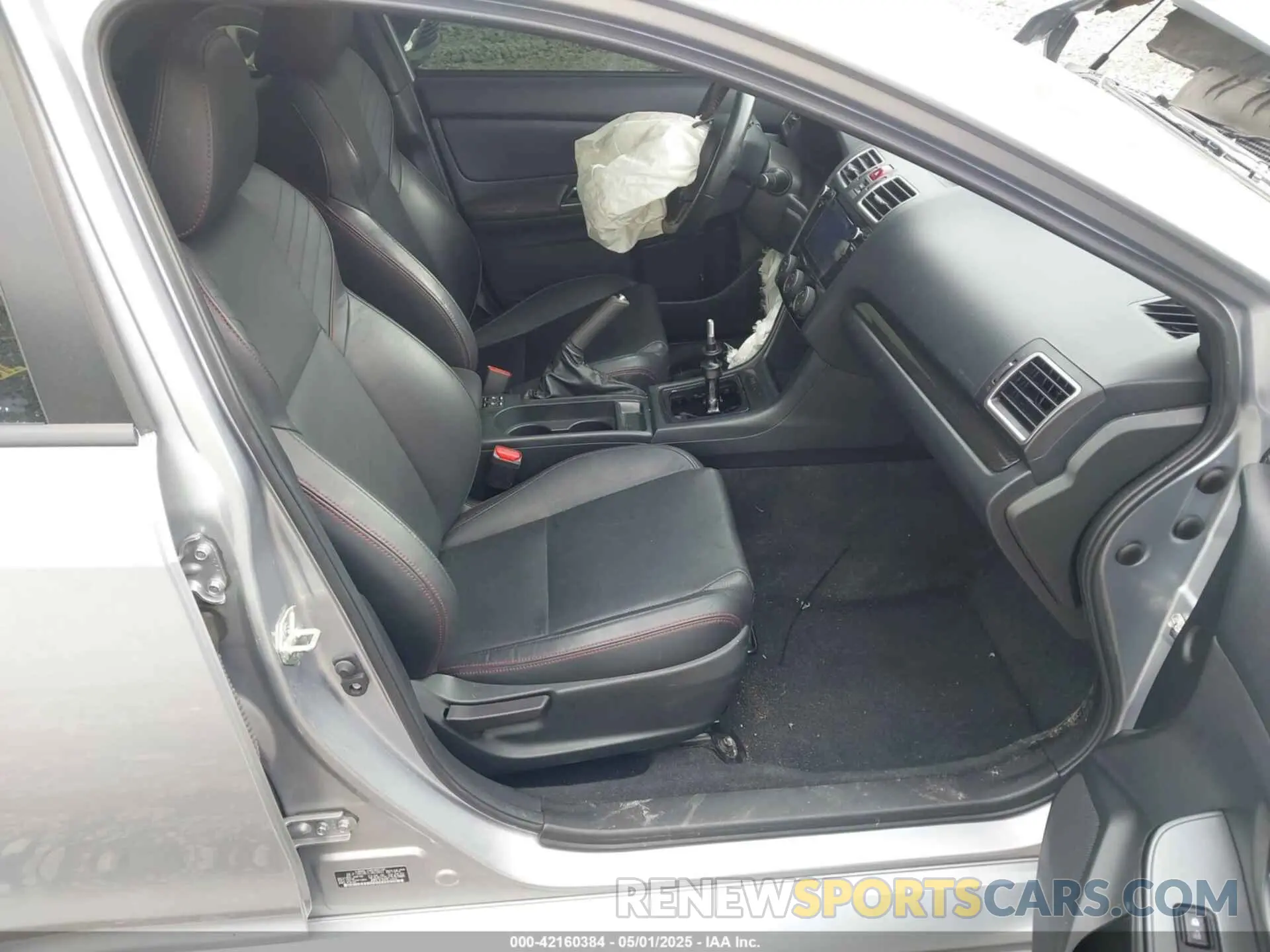 5 Photograph of a damaged car JF1VA1H61L9829893 SUBARU WRX 2020