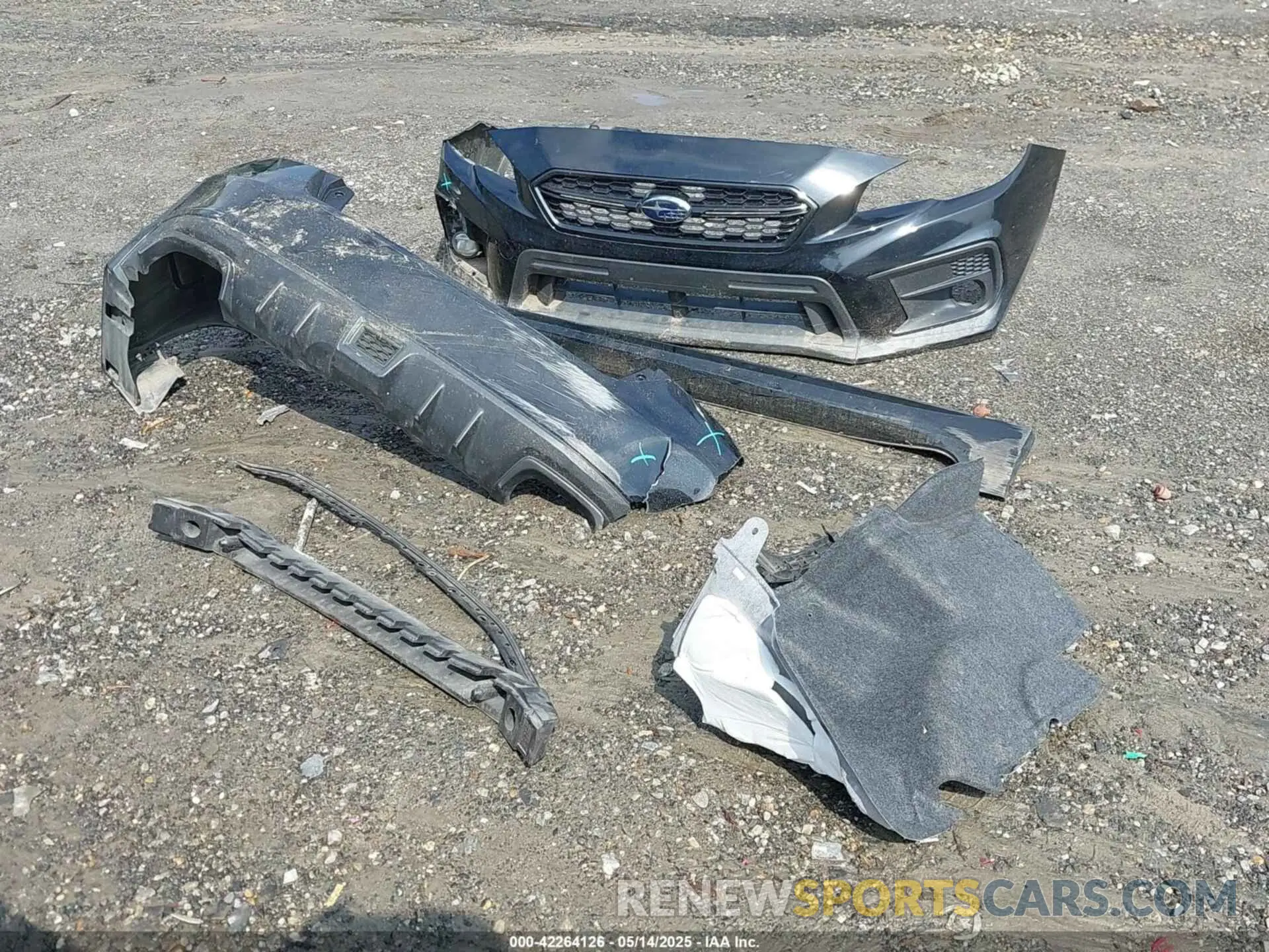 12 Photograph of a damaged car JF1VA1H61L9830235 SUBARU WRX 2020