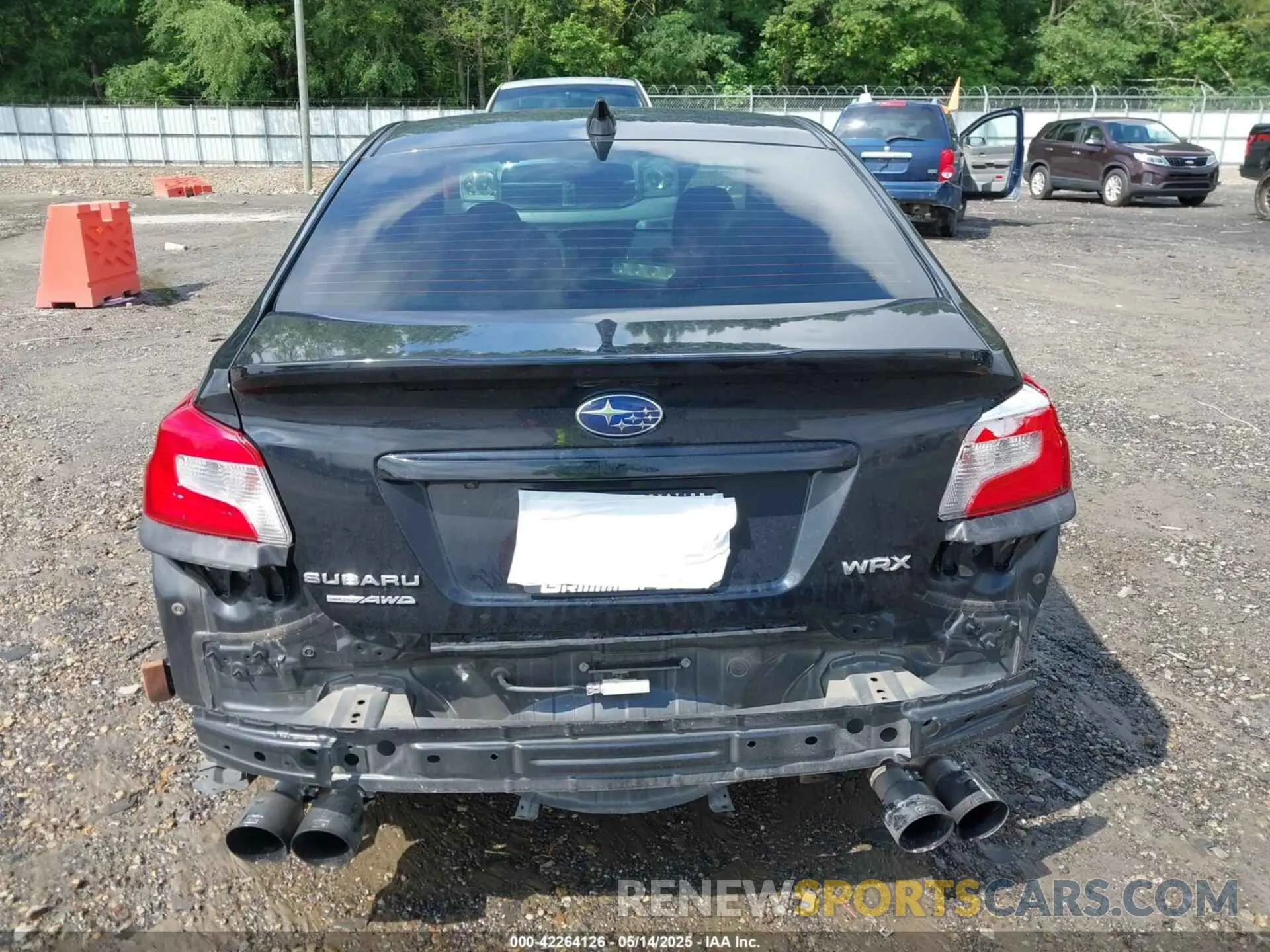 17 Photograph of a damaged car JF1VA1H61L9830235 SUBARU WRX 2020