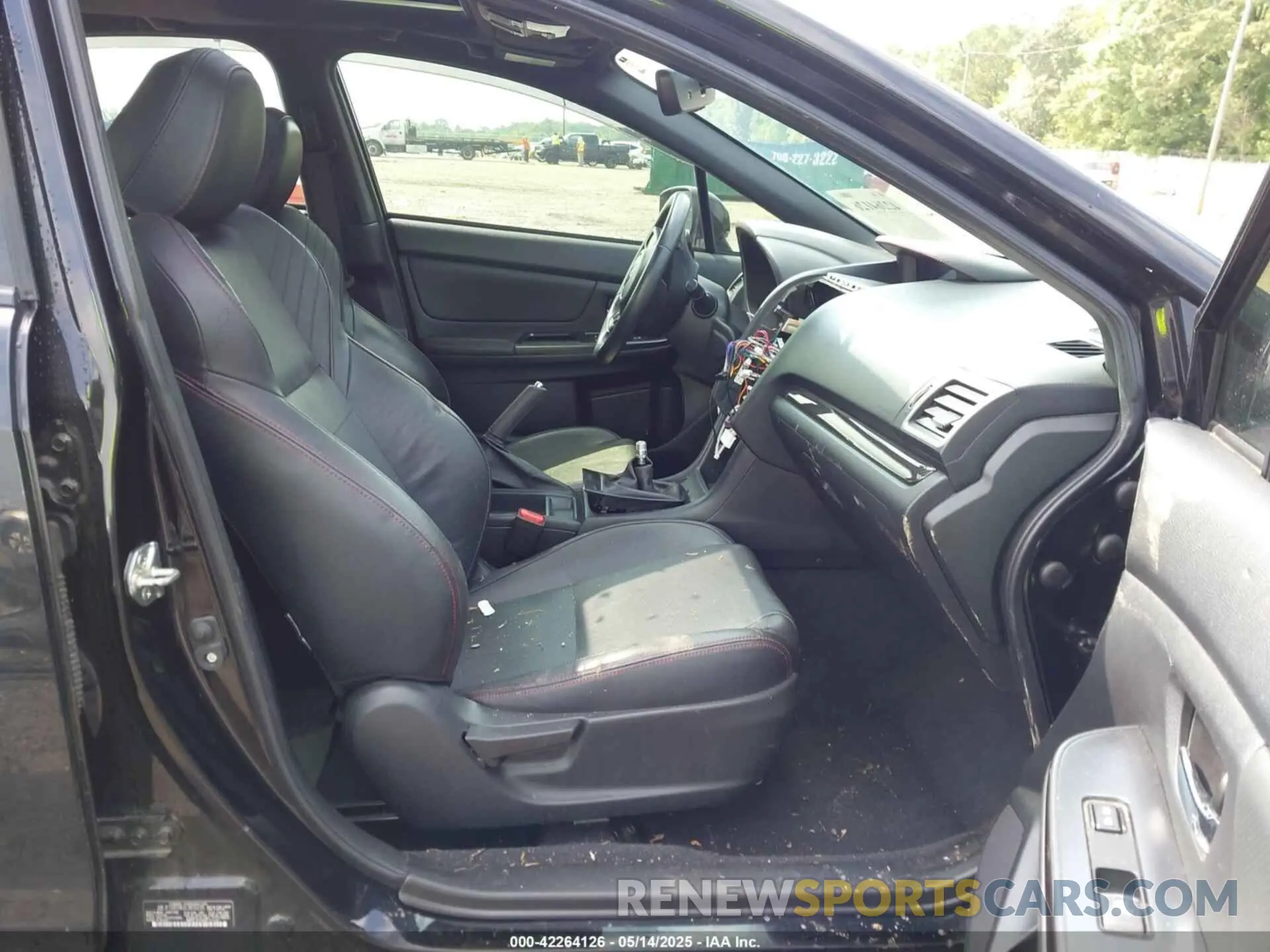 5 Photograph of a damaged car JF1VA1H61L9830235 SUBARU WRX 2020