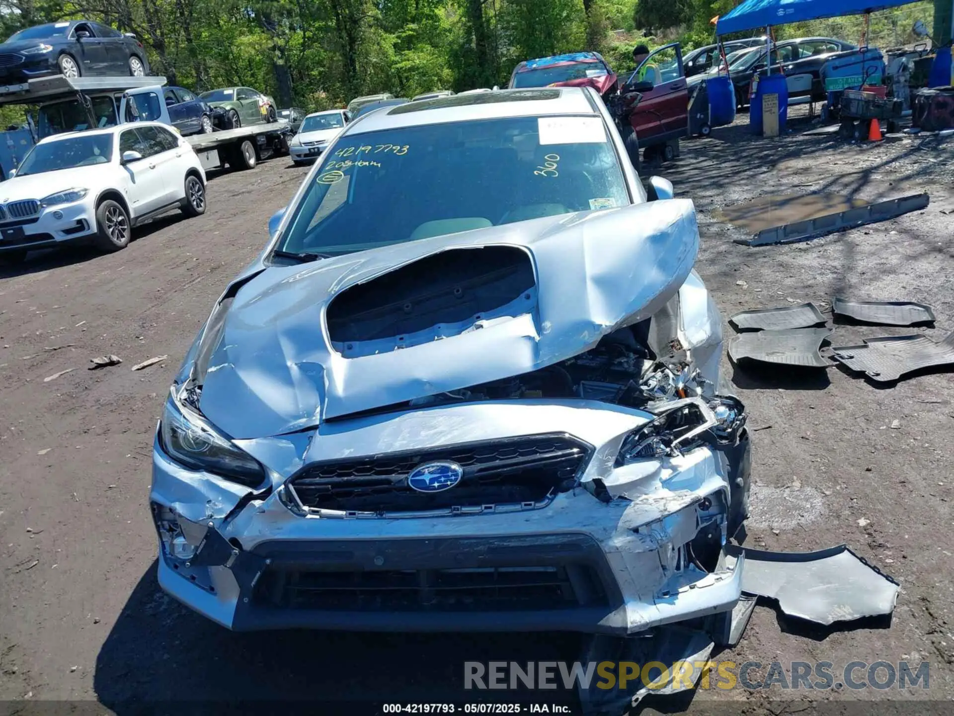 12 Photograph of a damaged car JF1VA1H65L9805841 SUBARU WRX 2020