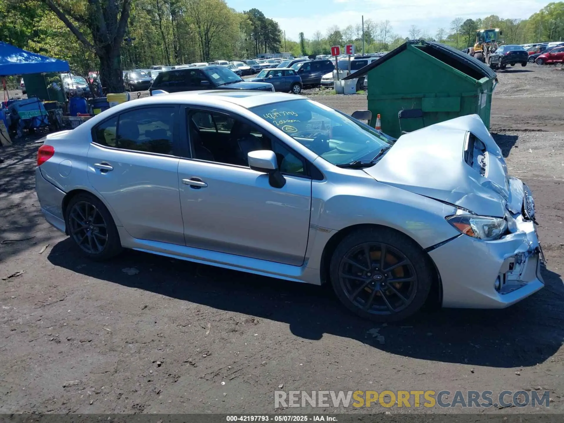 13 Photograph of a damaged car JF1VA1H65L9805841 SUBARU WRX 2020
