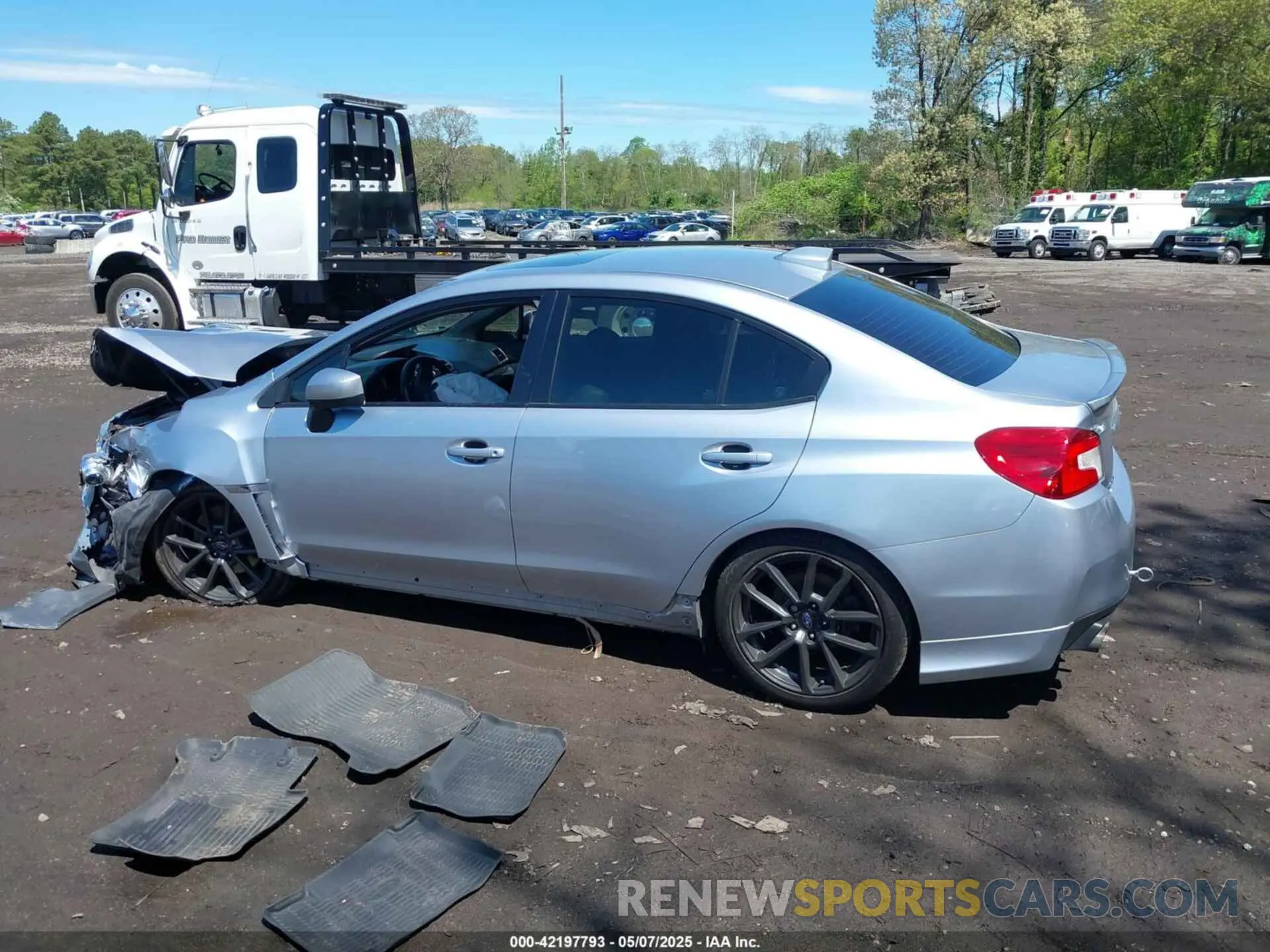 14 Photograph of a damaged car JF1VA1H65L9805841 SUBARU WRX 2020