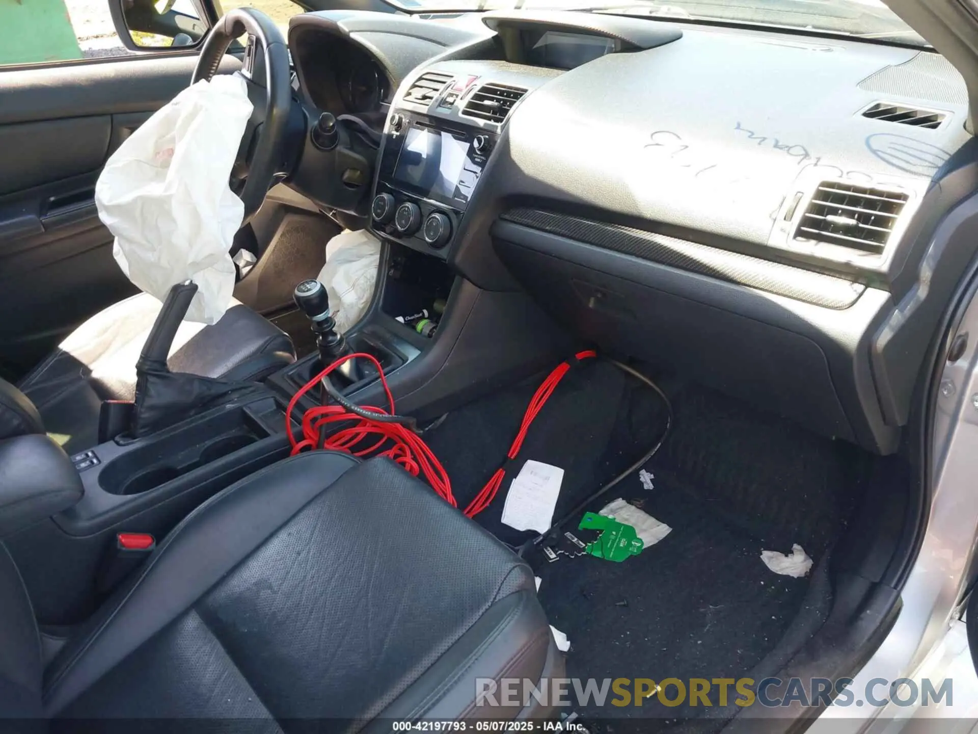 5 Photograph of a damaged car JF1VA1H65L9805841 SUBARU WRX 2020