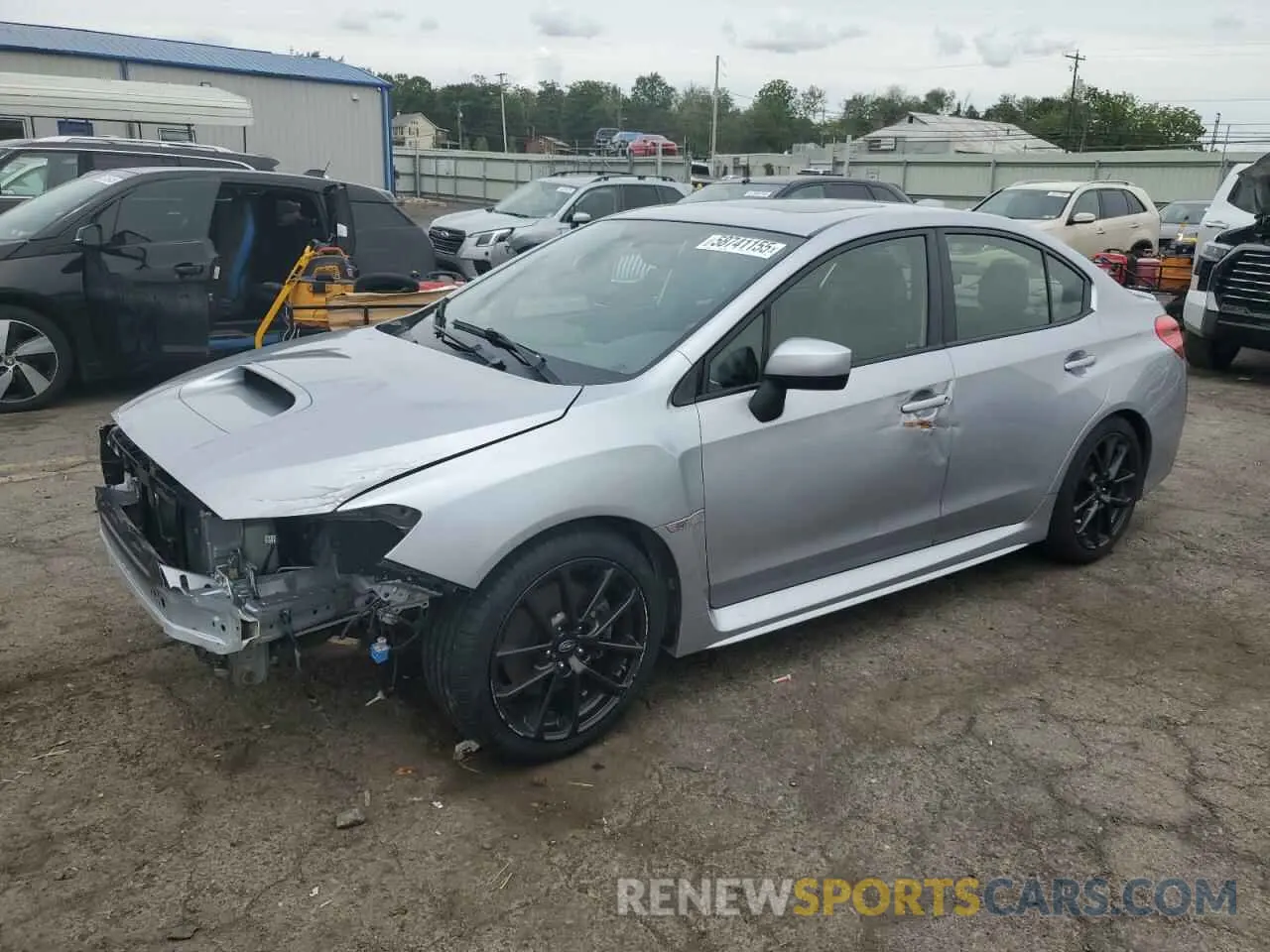 1 Photograph of a damaged car JF1VA1H68L9802190 SUBARU WRX 2020