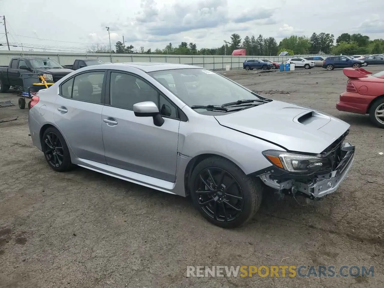4 Photograph of a damaged car JF1VA1H68L9802190 SUBARU WRX 2020
