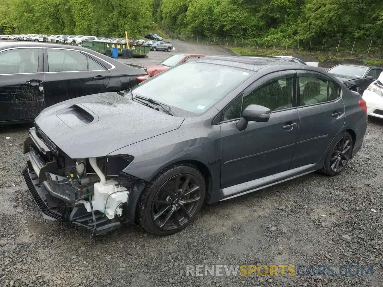 1 Photograph of a damaged car JF1VA1J62L9825488 SUBARU WRX 2020