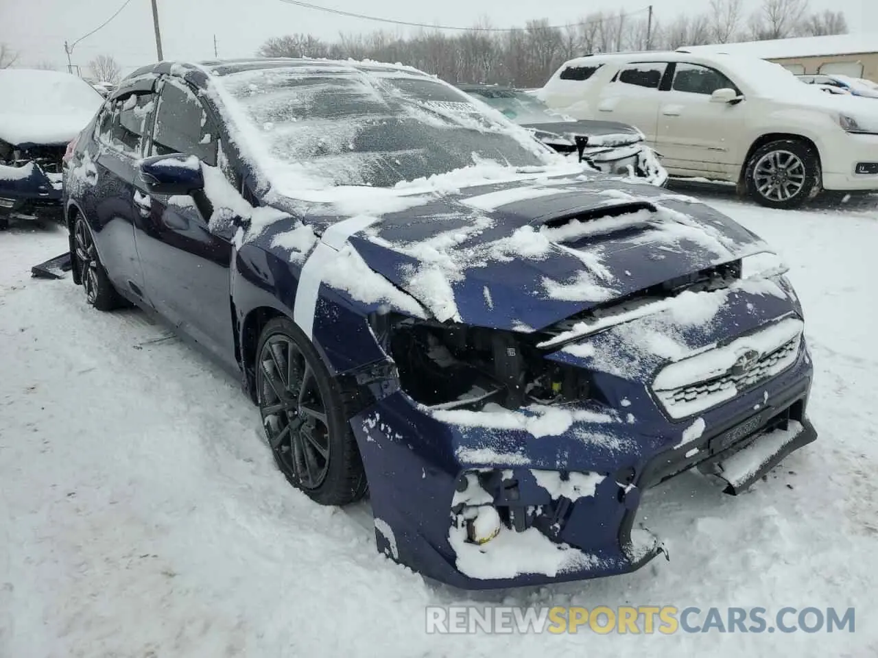 4 Photograph of a damaged car JF1VA1J63L9814497 SUBARU WRX 2020