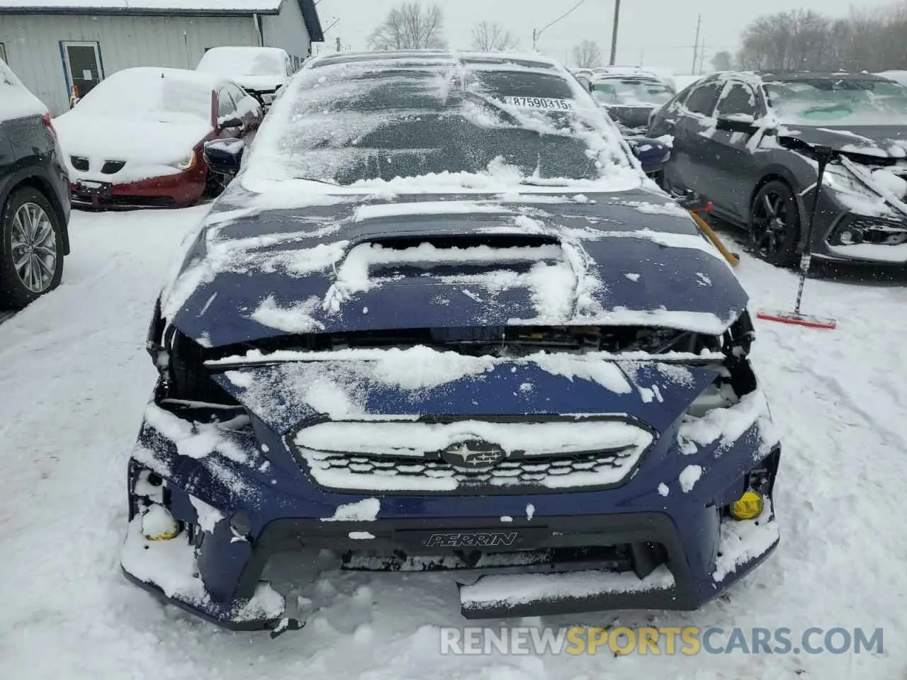 5 Photograph of a damaged car JF1VA1J63L9814497 SUBARU WRX 2020