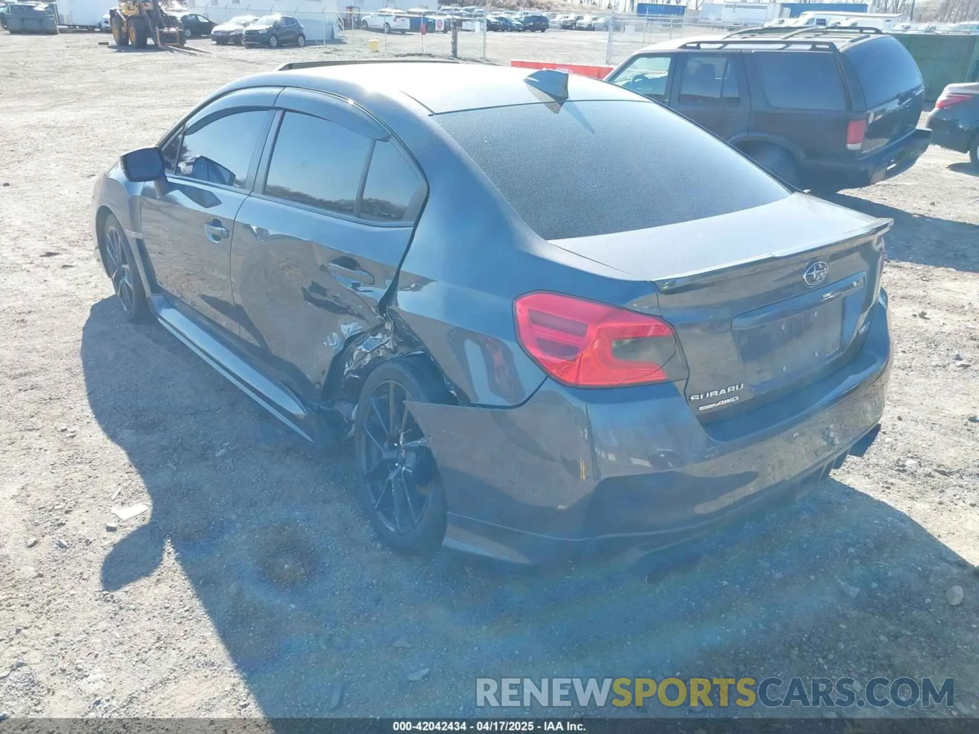 3 Photograph of a damaged car JF1VA1J65L9804781 SUBARU WRX 2020