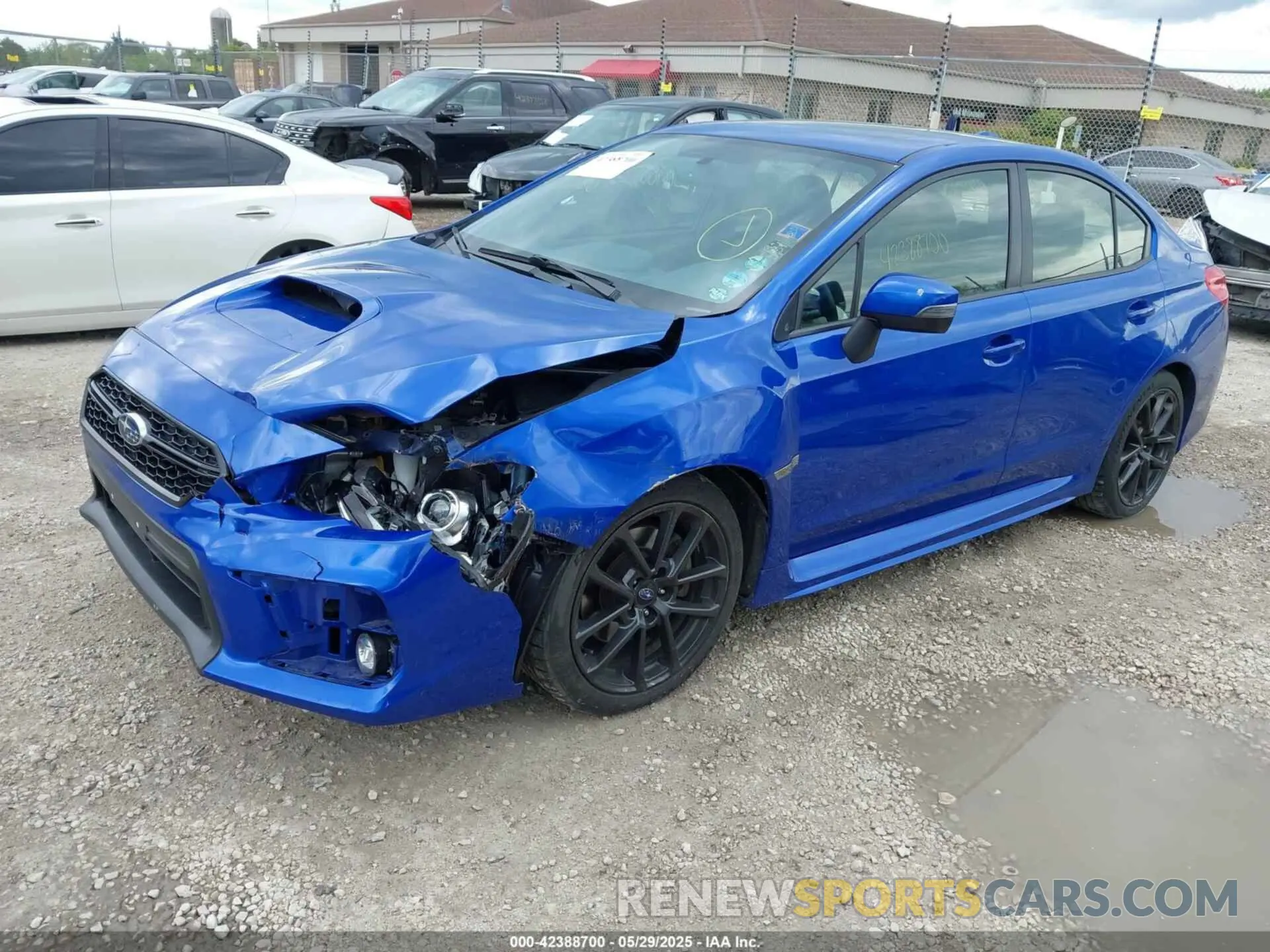 2 Photograph of a damaged car JF1VA1J65L9831530 SUBARU WRX 2020