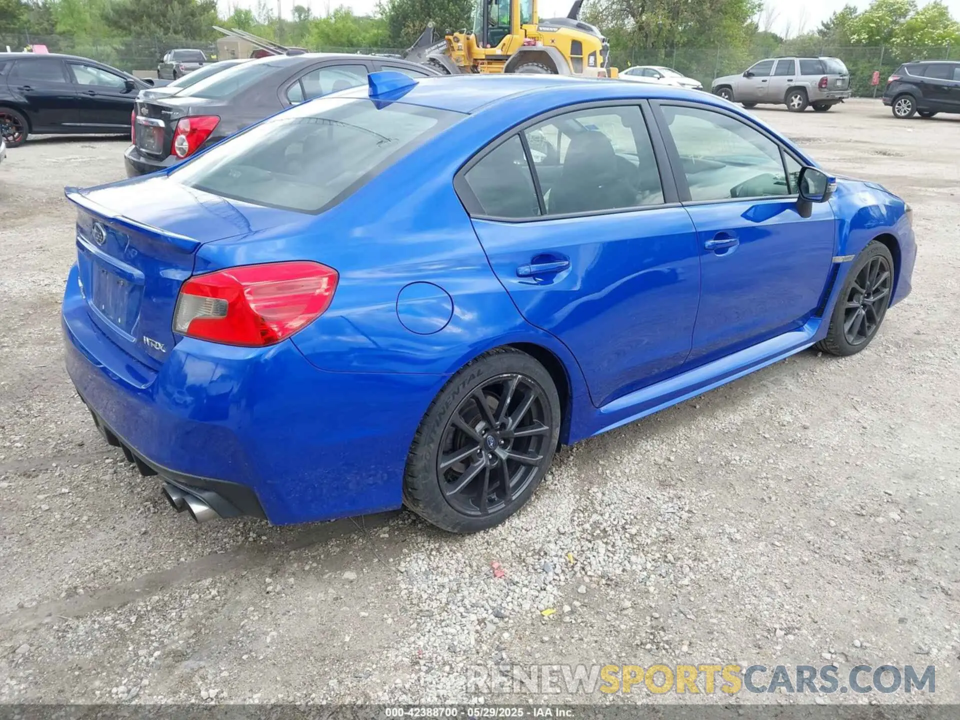 4 Photograph of a damaged car JF1VA1J65L9831530 SUBARU WRX 2020
