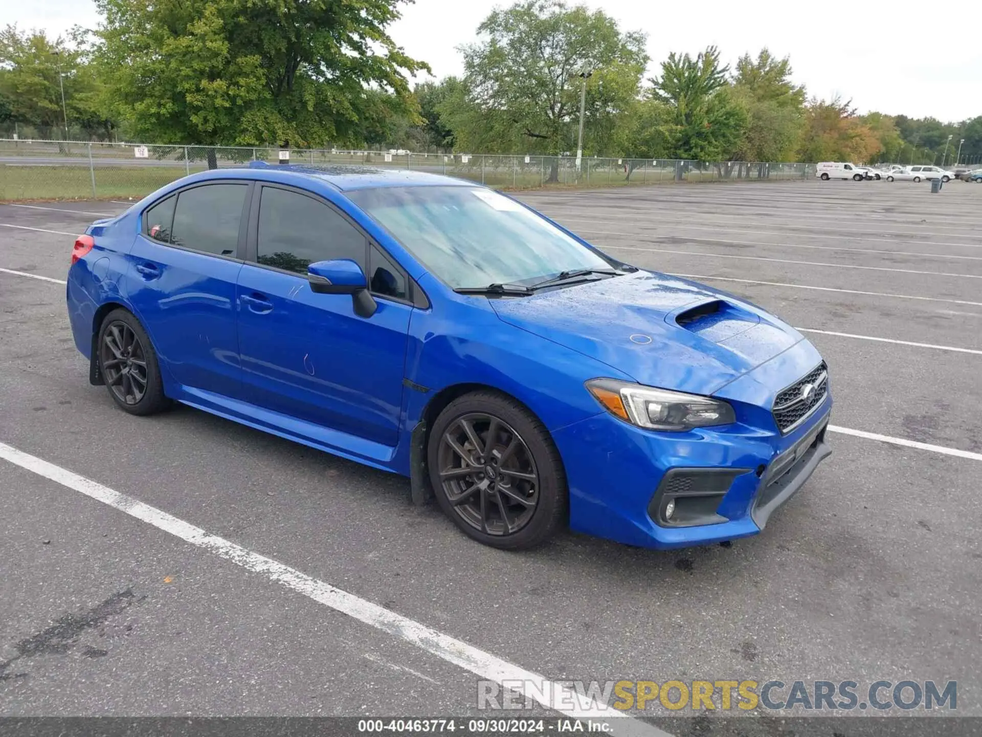 1 Photograph of a damaged car JF1VA1J66L9811450 SUBARU WRX 2020