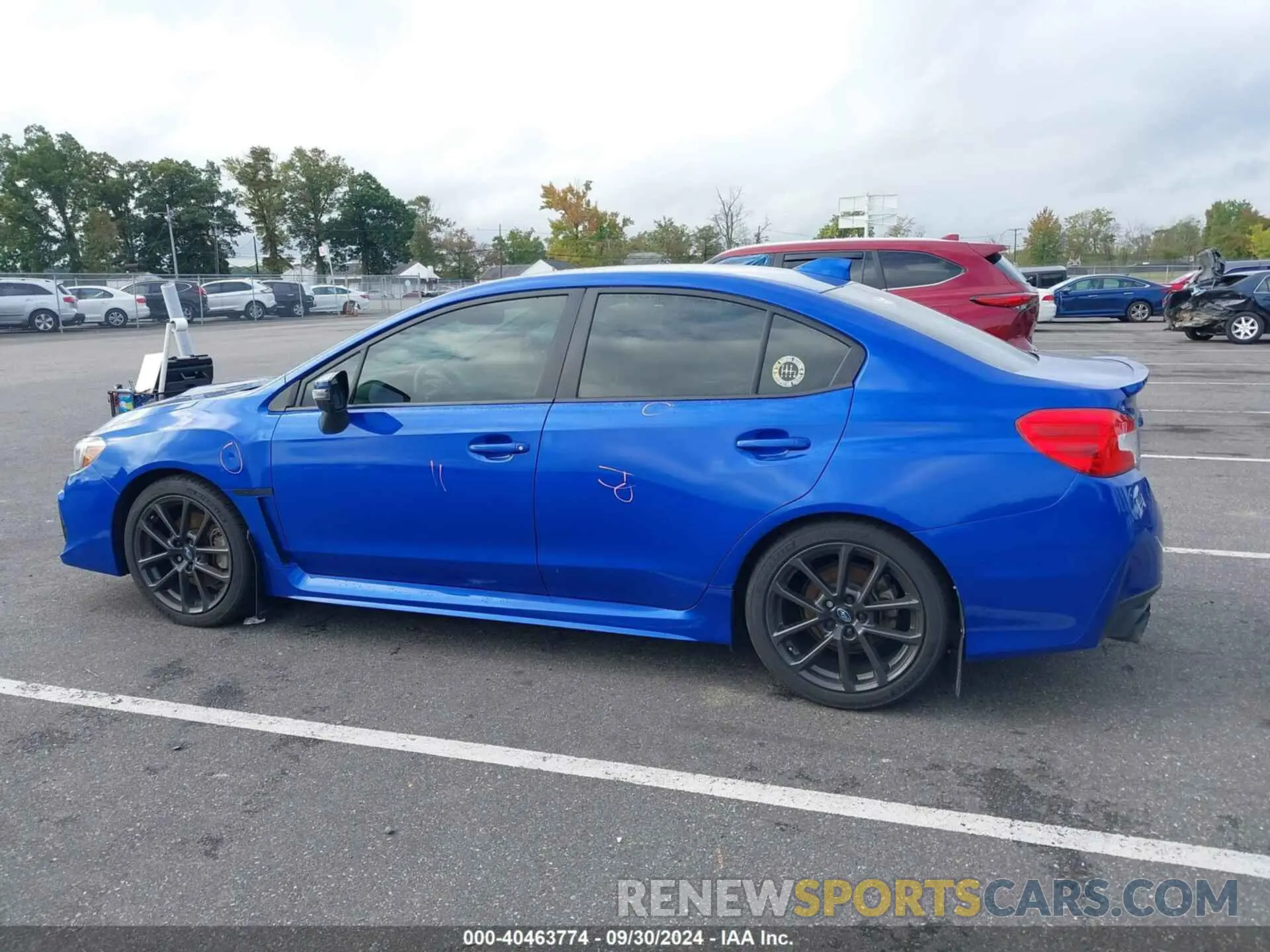 6 Photograph of a damaged car JF1VA1J66L9811450 SUBARU WRX 2020