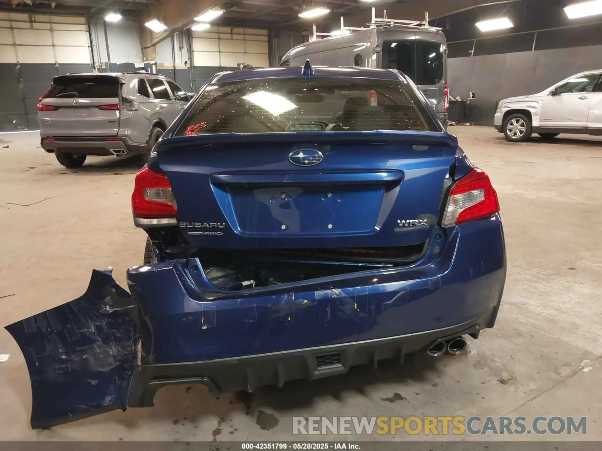 16 Photograph of a damaged car JF1VA1N61L8831217 SUBARU WRX 2020
