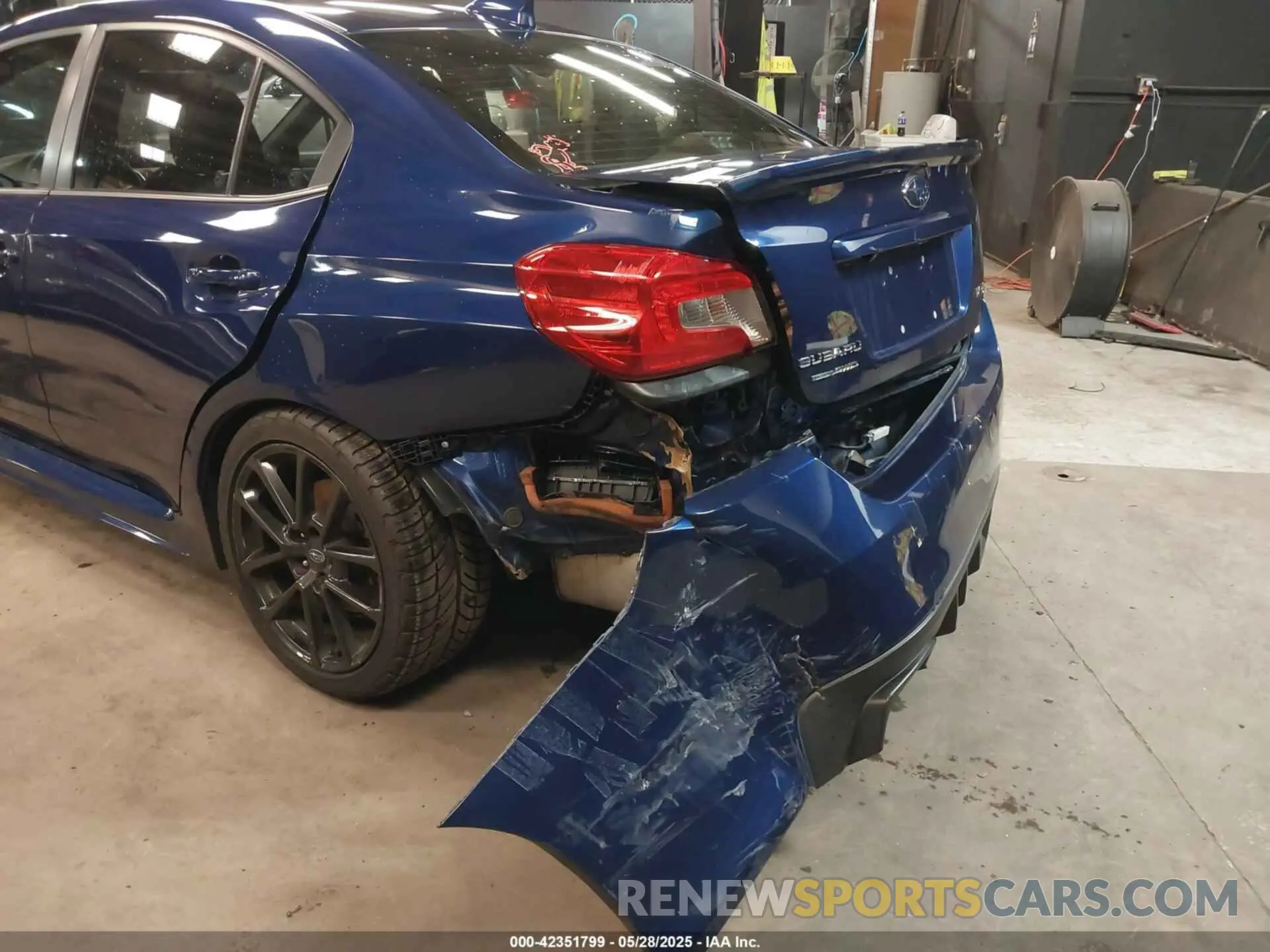6 Photograph of a damaged car JF1VA1N61L8831217 SUBARU WRX 2020