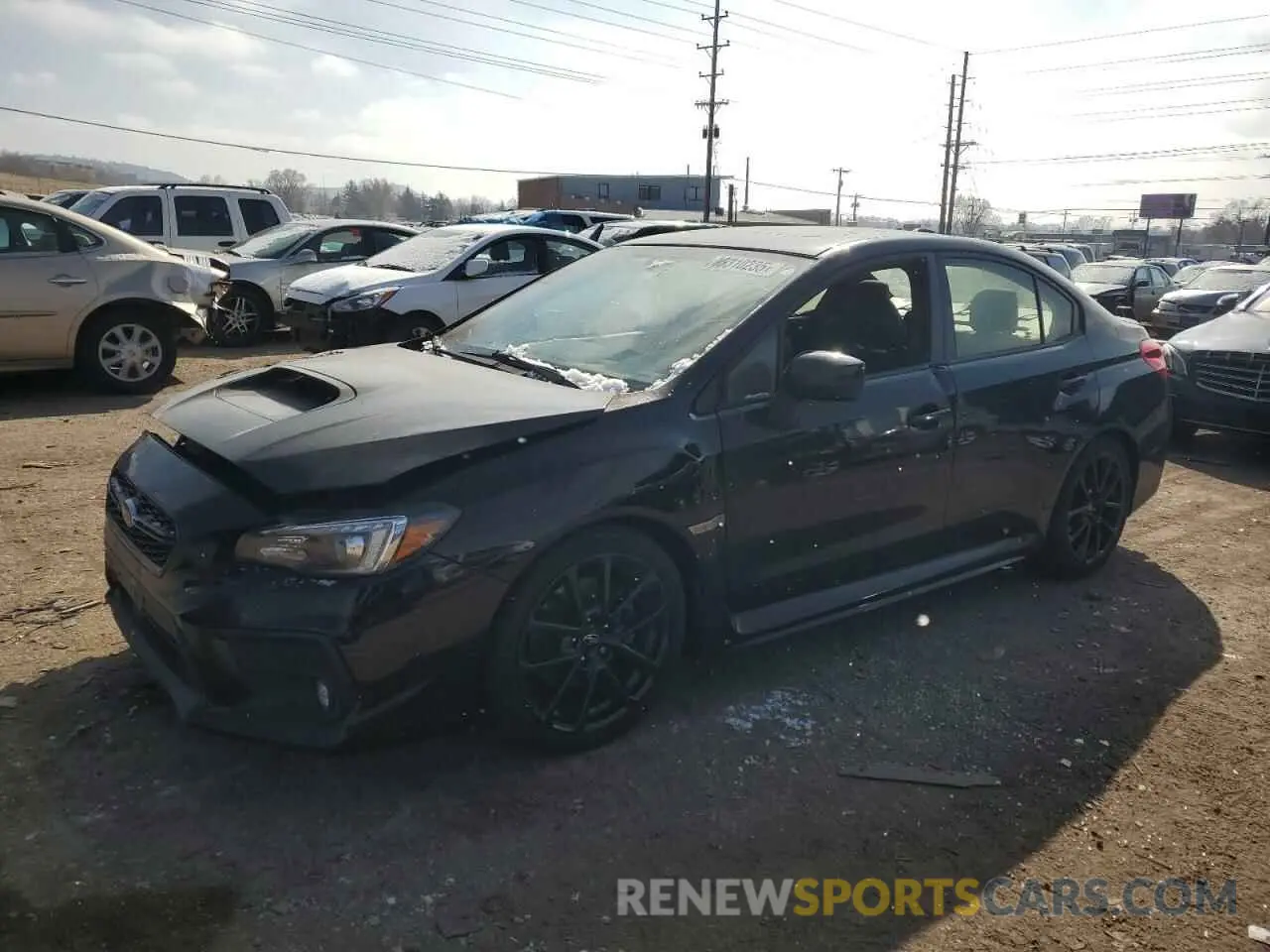 1 Photograph of a damaged car JF1VA1N67L8819069 SUBARU WRX 2020