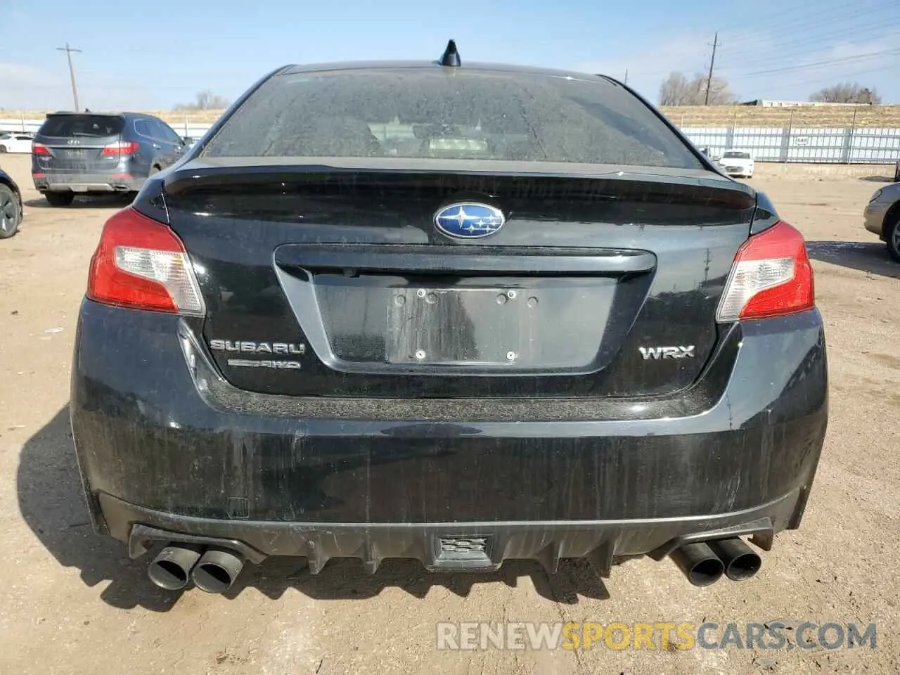 6 Photograph of a damaged car JF1VA1N67L8819069 SUBARU WRX 2020