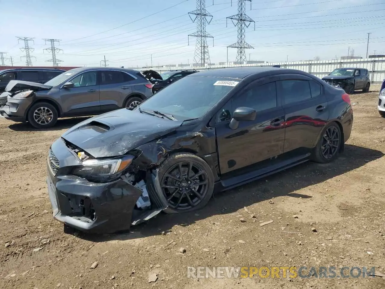 1 Photograph of a damaged car JF1VA1N6XL8820555 SUBARU WRX 2020