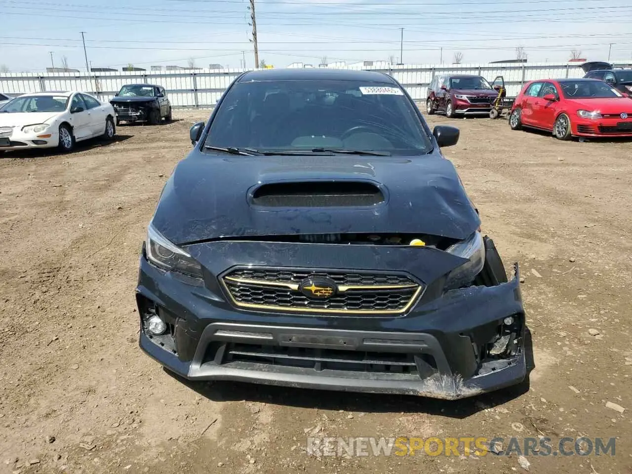 5 Photograph of a damaged car JF1VA1N6XL8820555 SUBARU WRX 2020