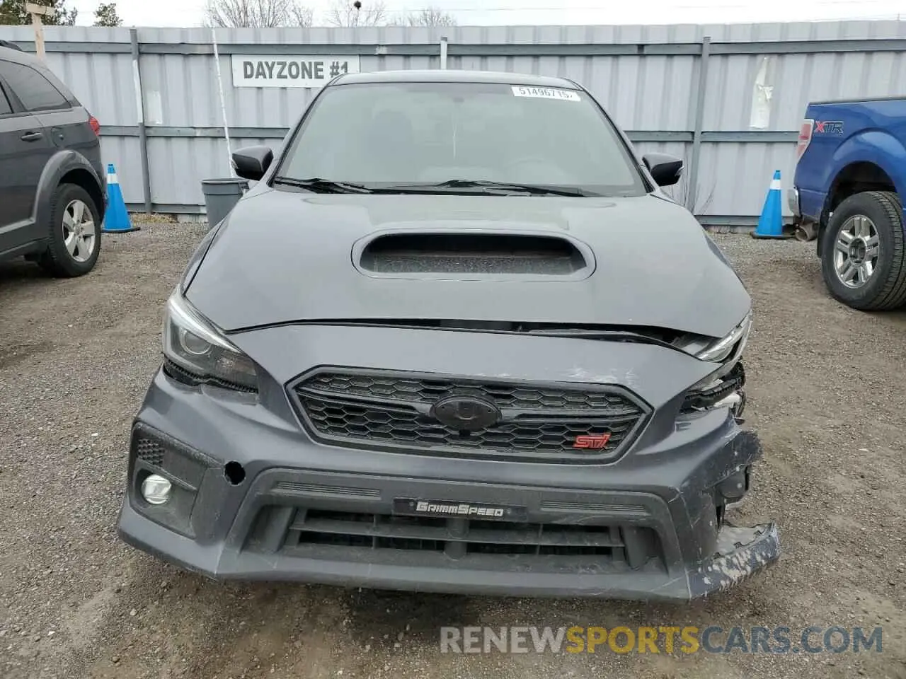 5 Photograph of a damaged car JF1VA1P63L8810155 SUBARU WRX 2020