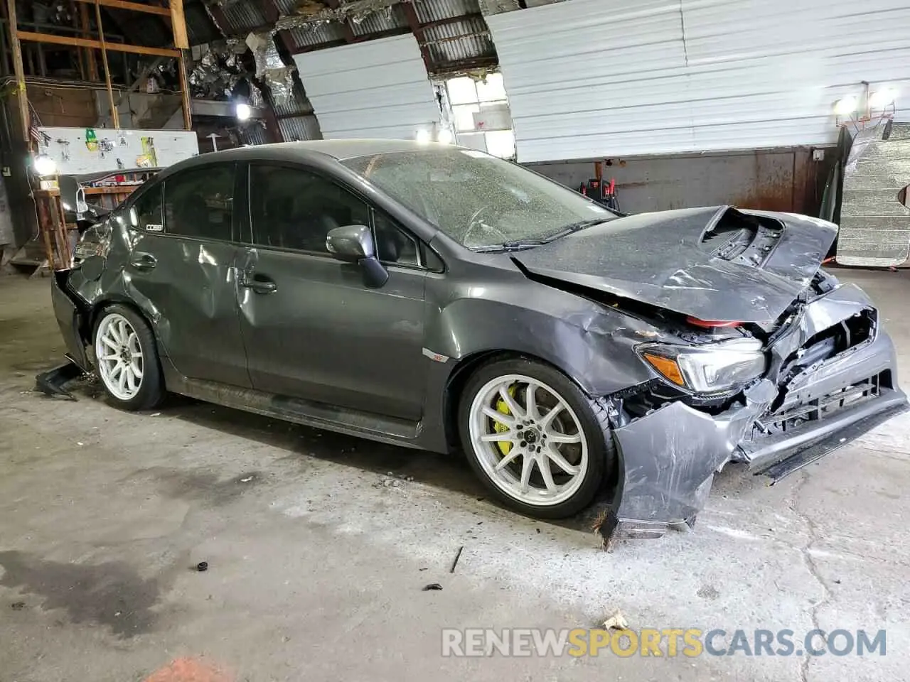 4 Photograph of a damaged car JF1VA2E65L9818521 SUBARU WRX 2020