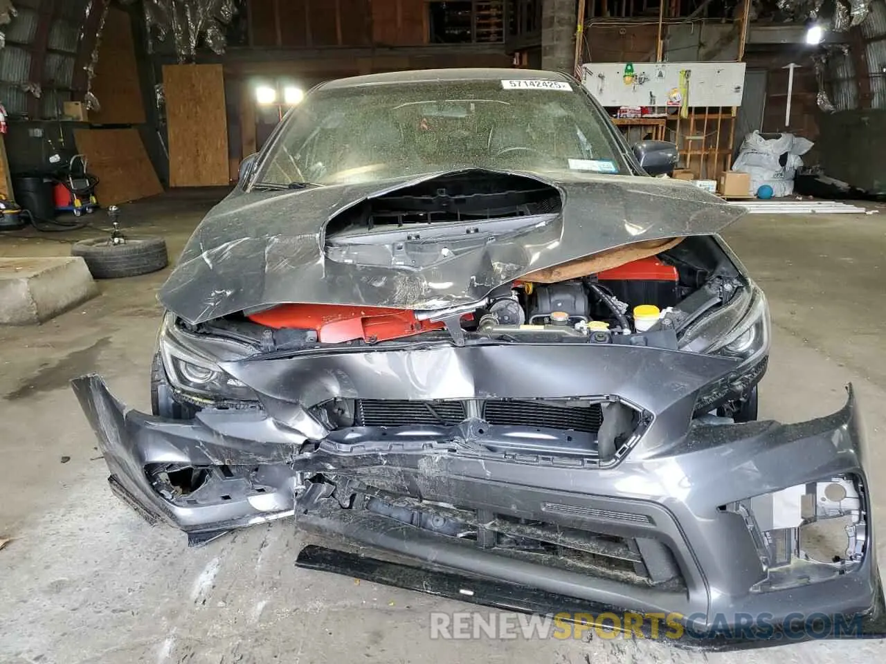 5 Photograph of a damaged car JF1VA2E65L9818521 SUBARU WRX 2020