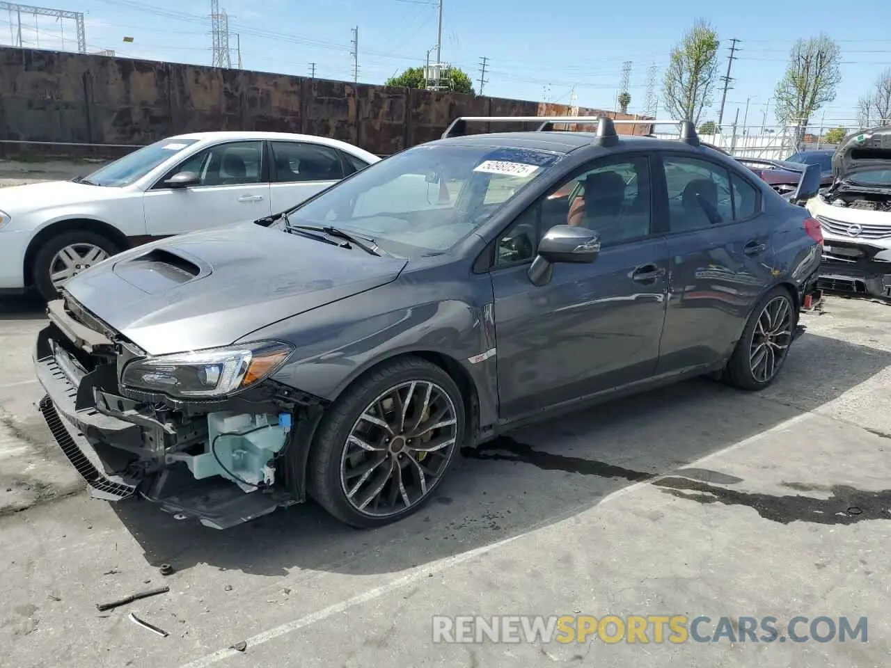 1 Photograph of a damaged car JF1VA2E65L9824643 SUBARU WRX 2020