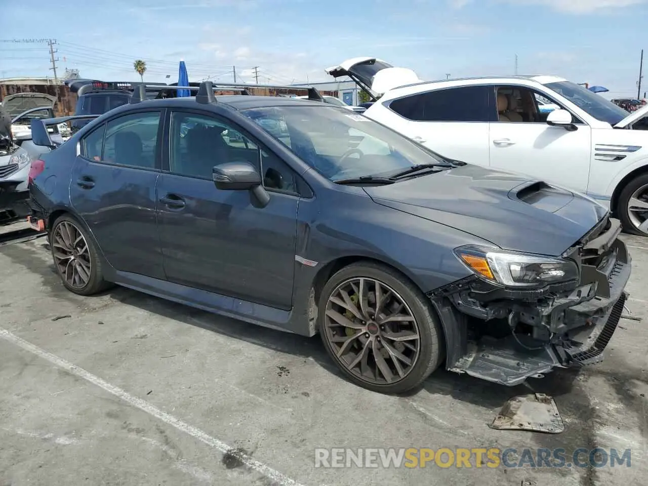 4 Photograph of a damaged car JF1VA2E65L9824643 SUBARU WRX 2020