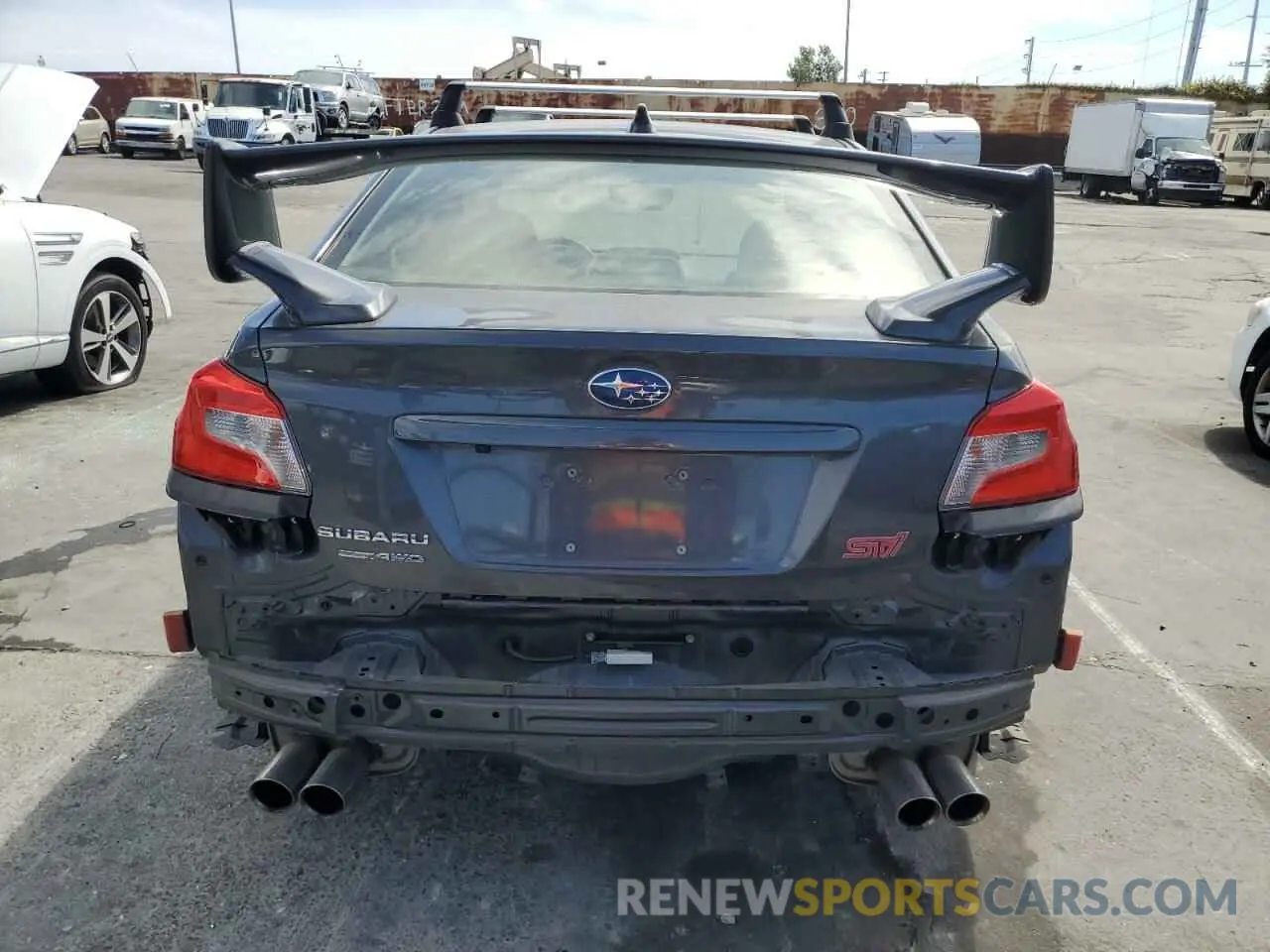 6 Photograph of a damaged car JF1VA2E65L9824643 SUBARU WRX 2020