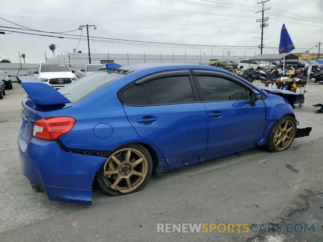 3 Photograph of a damaged car JF1VA2Y64L9828520 SUBARU WRX 2020